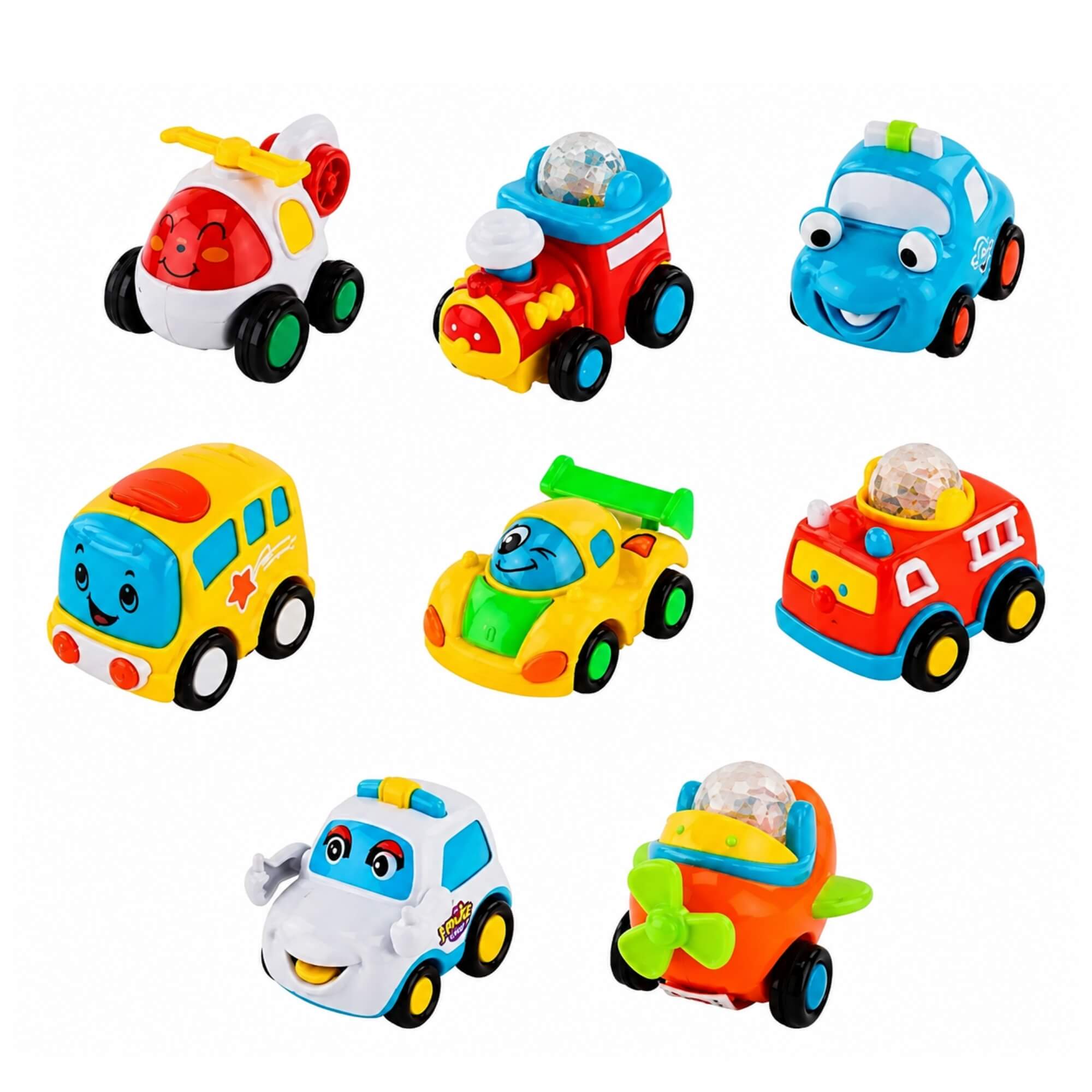 Mini Carrinho Infantil Brinquedo De Fricção Sortido e Unitário BBR - R3170