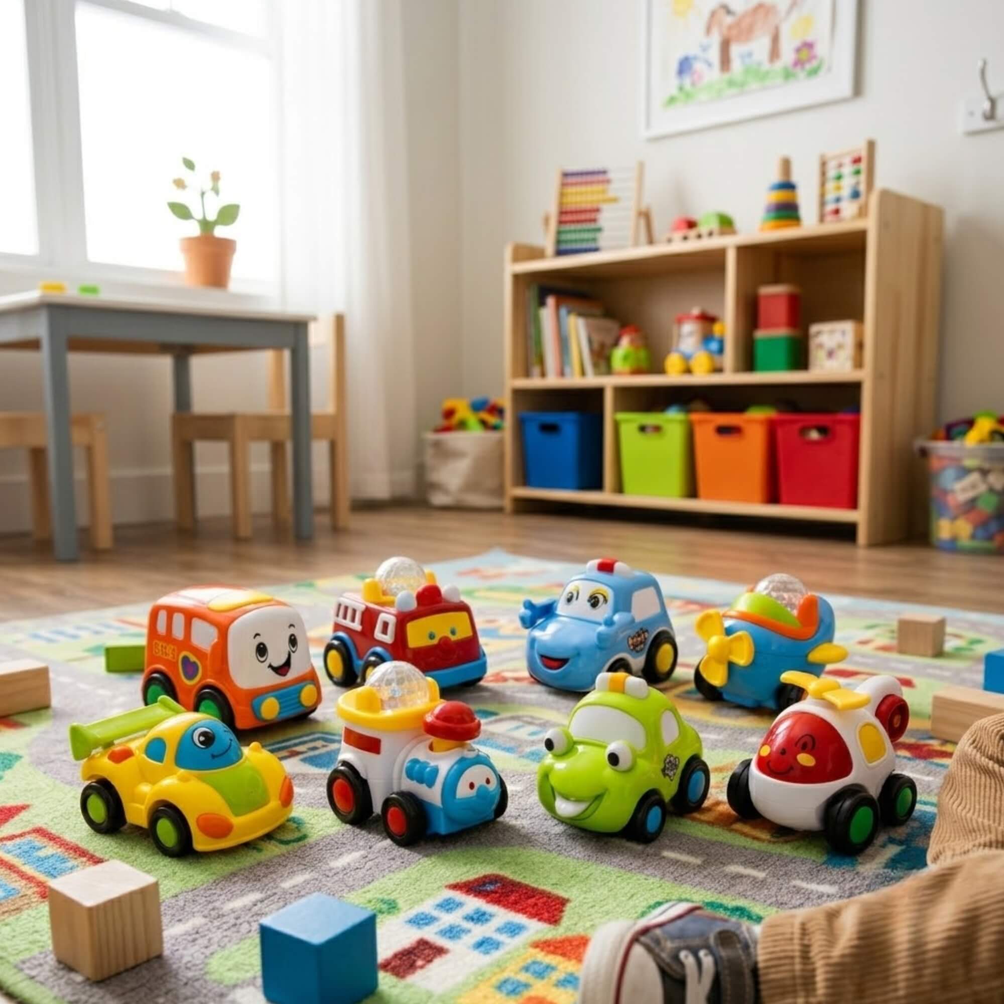 Mini Carrinho Infantil Brinquedo De Fricção Sortido e Unitário BBR - R3170