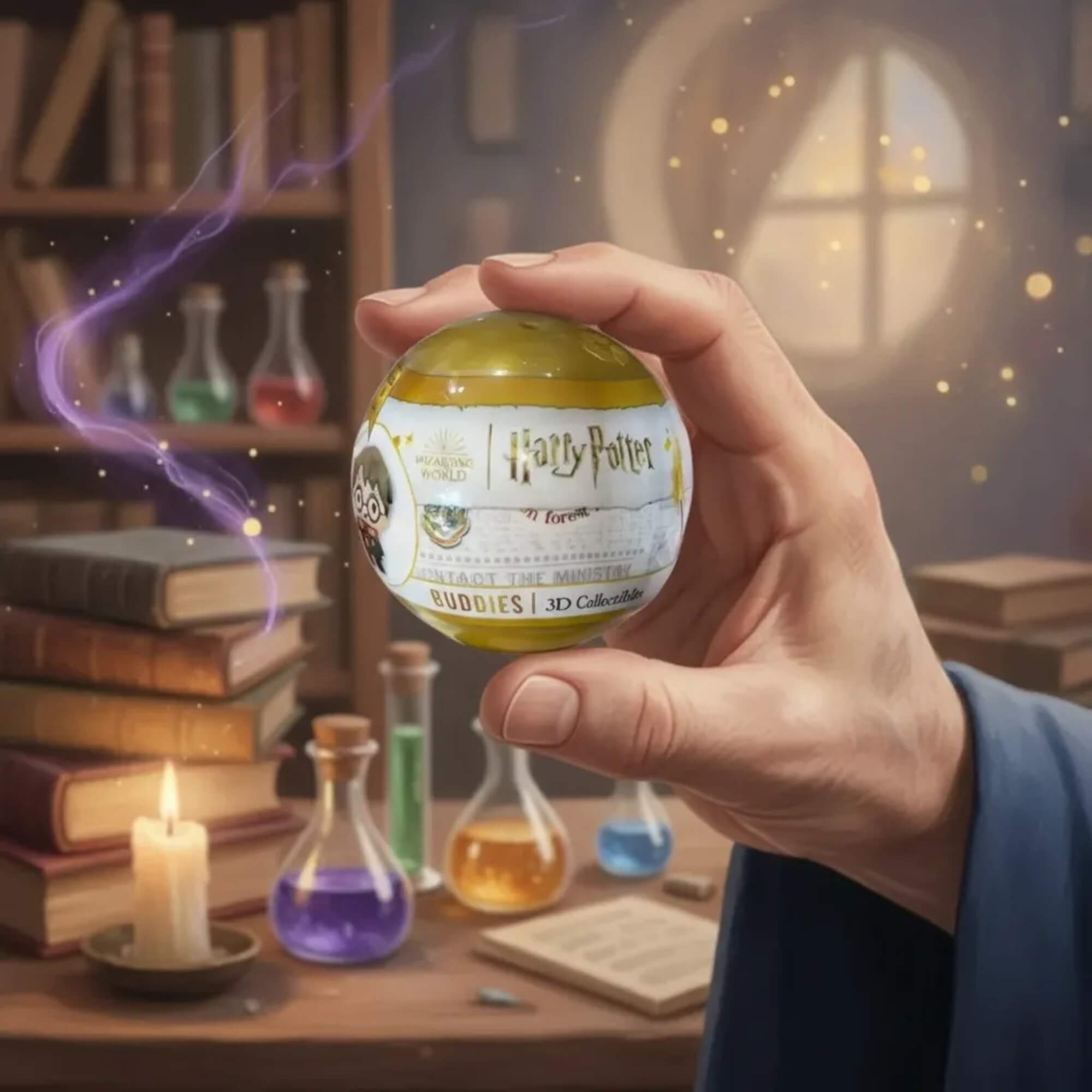 Miniatura Surpresa Buddies Harry Potter Colecionável BR - CT0002