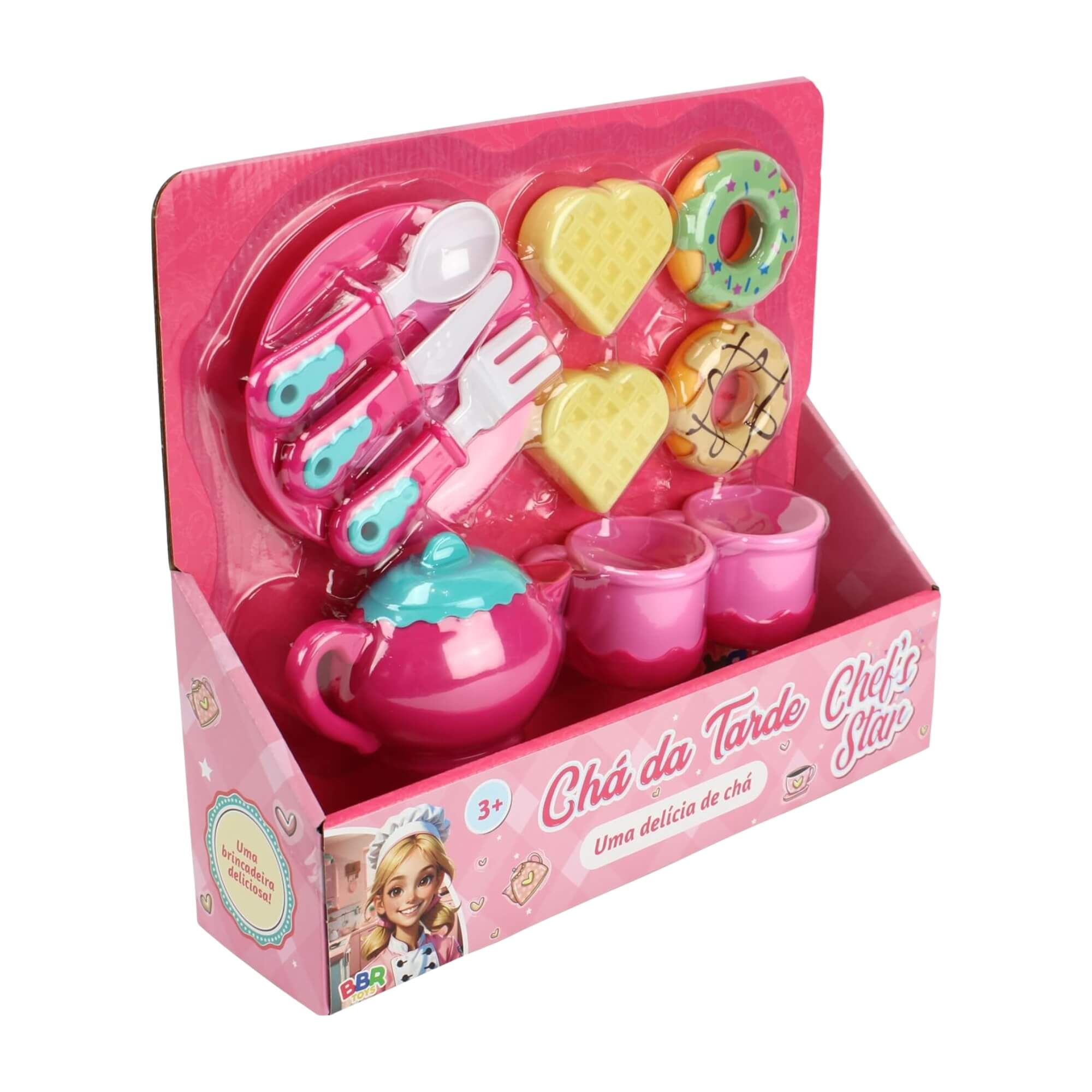 Kit Cozinha Infantil Kitchen Playset Com Acessórios BBR - R3137