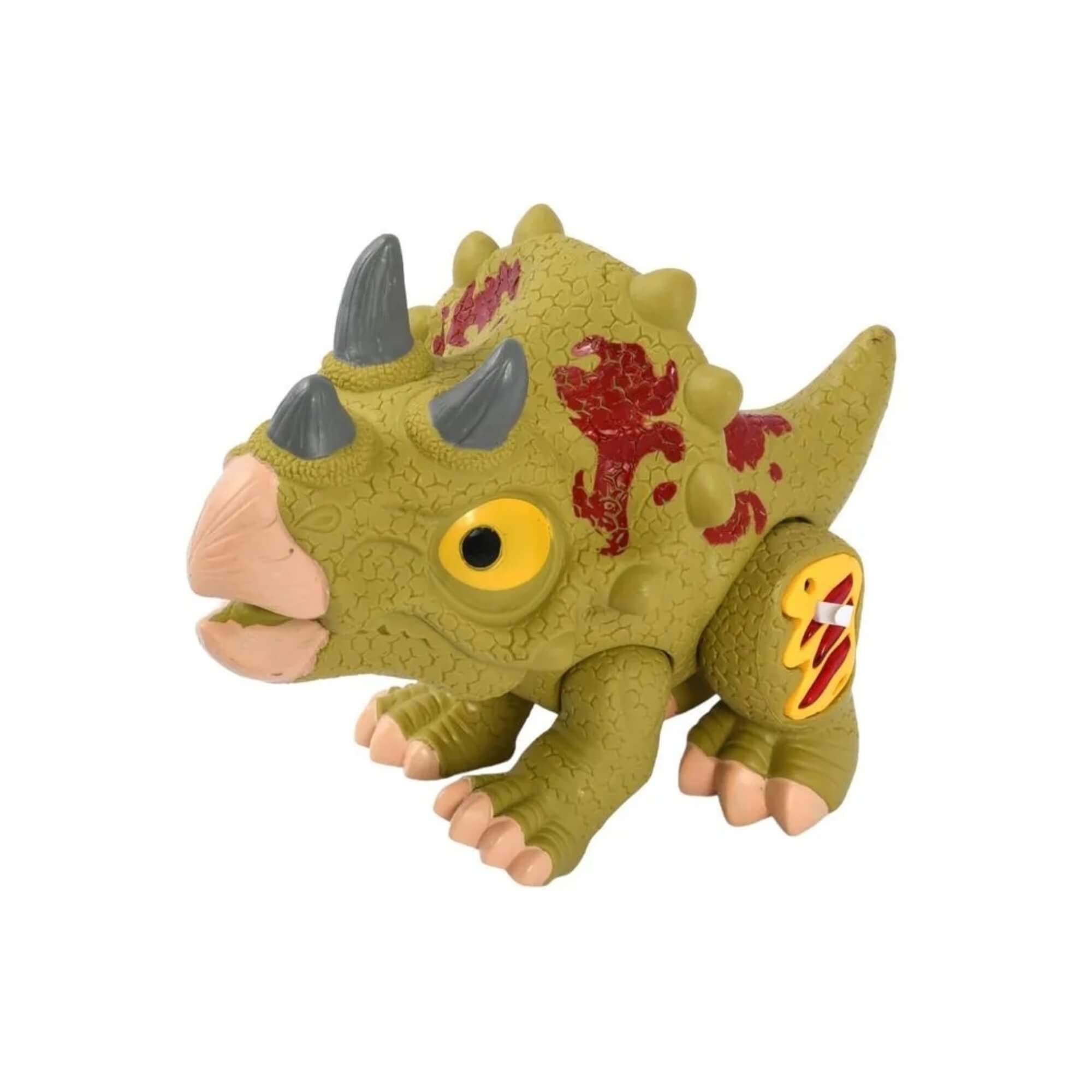 Brinquedo Boneco Dino Feroz com Som e Luz Sortido e Unitário BBR - R3450