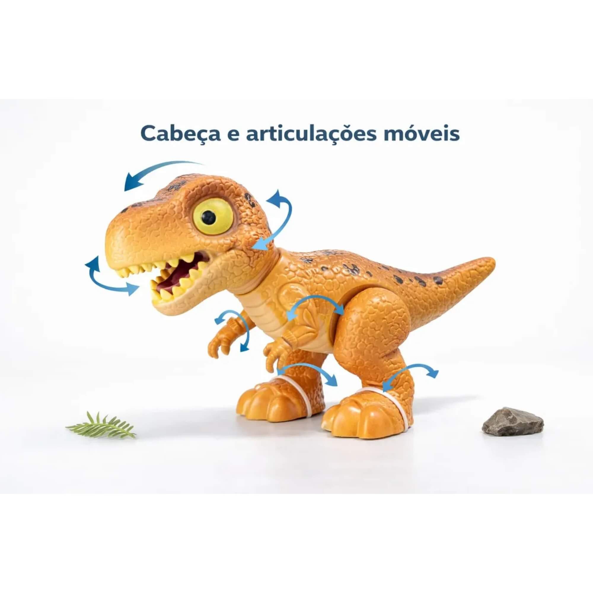 Brinquedo Boneco Dinossauro Feroz (Parque dos Dinos) Sortido e Unitário BBR - R3449