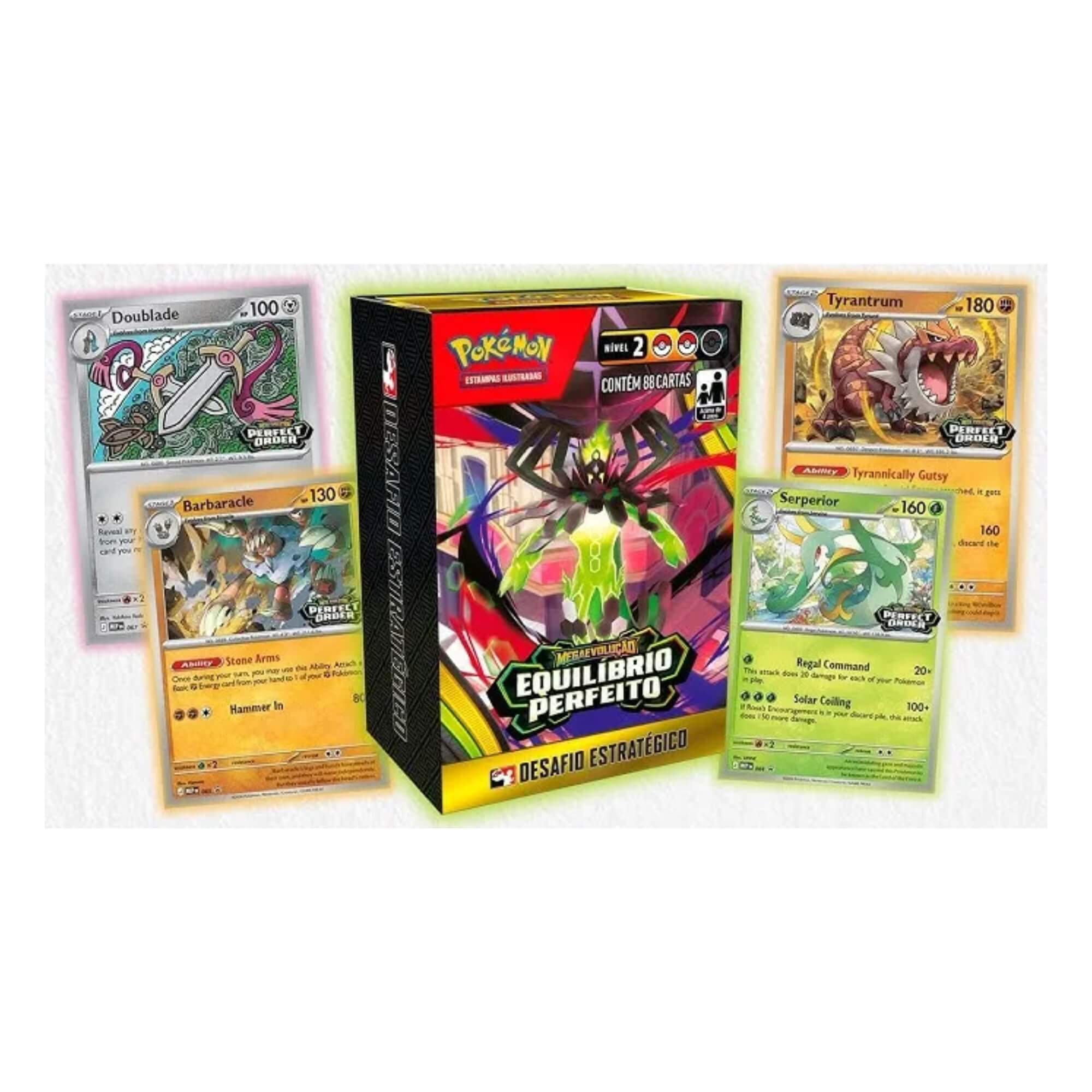 Pokemon ME03 Desafio Estratégico Equilíbrio Perfeito Copag - 36865