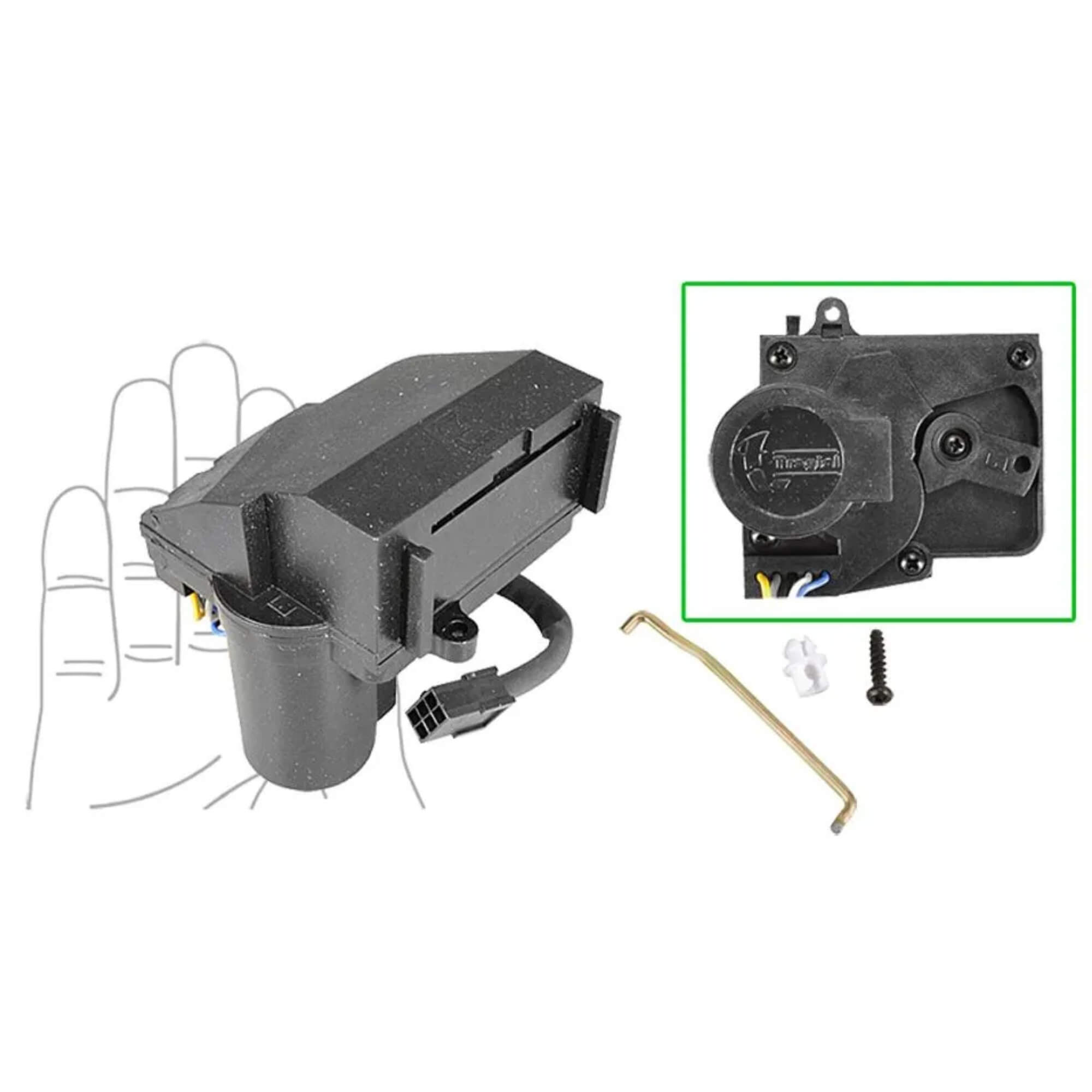 Motor de Trava Elétrica Fox Gol Parati Dianteiro (Lado Esquerdo) Tragial - VW5E002