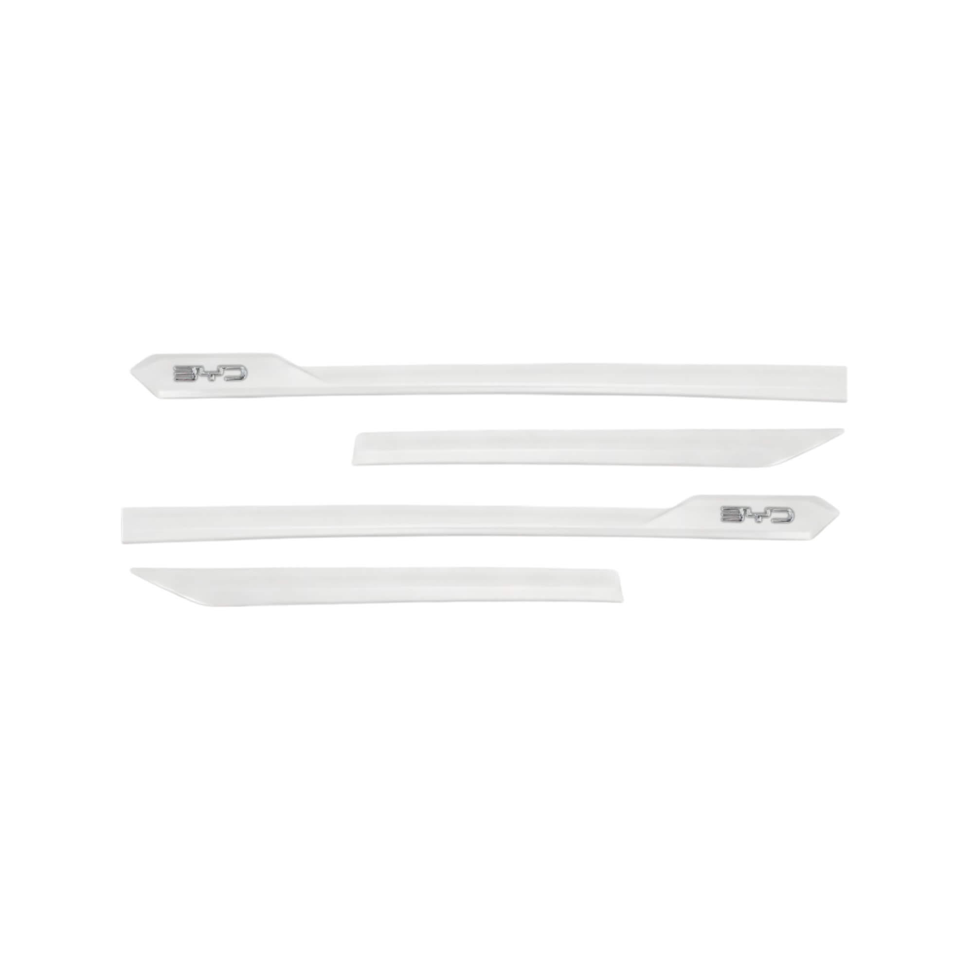 Friso tipo Original Cromo 4P Dolphin Mini 2024 em diante 4 Peças Apricity White Grid - 1200C-BCO-I