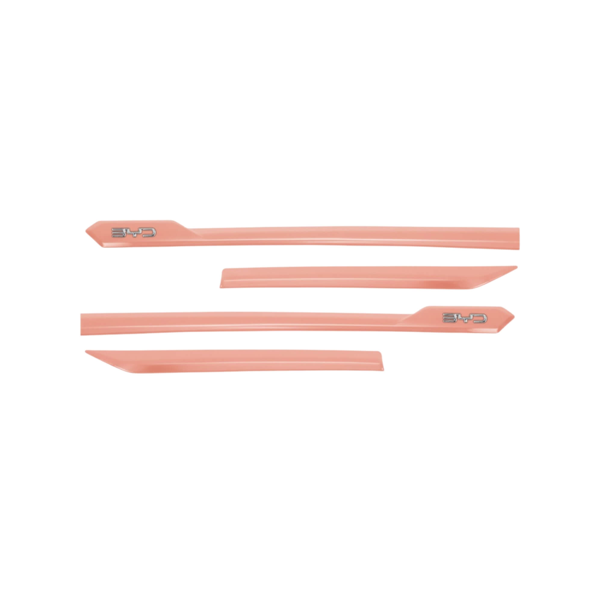 Friso tipo Original Cromo 4P Dolphin Mini 2024 em diante 4 Peças Peach Pink Grid - 1202C-ROS-I