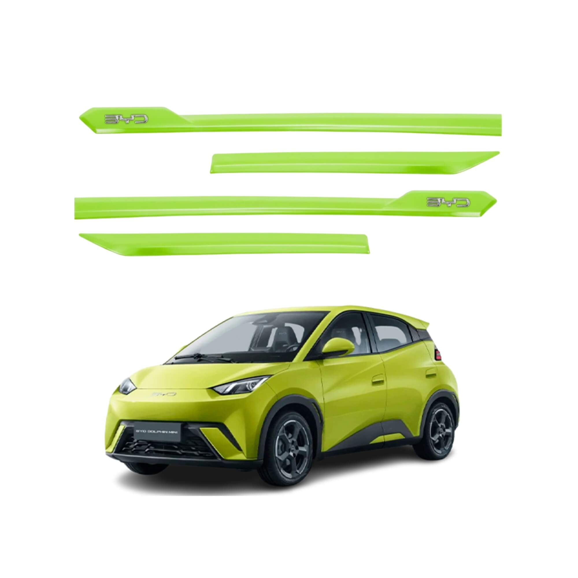 Friso tipo Original Cromo 4P Dolphin Mini 2024 em diante 4 Peãs Sprout Green Grid - 1203C-VER-I