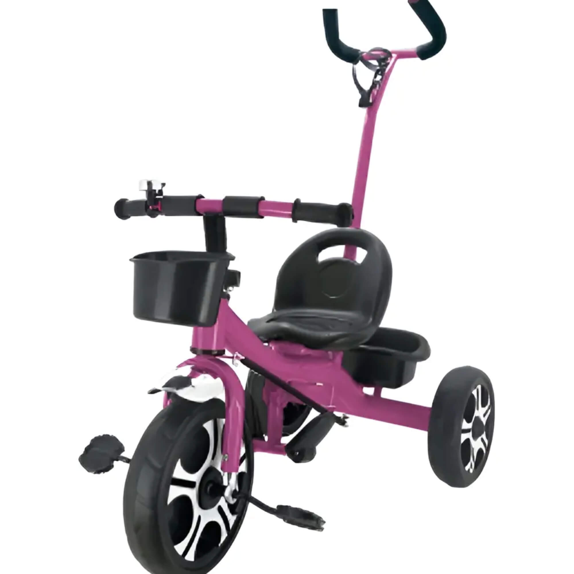 Triciclo com Apoiador Rosa Zippy Toys - TA21M1 7631