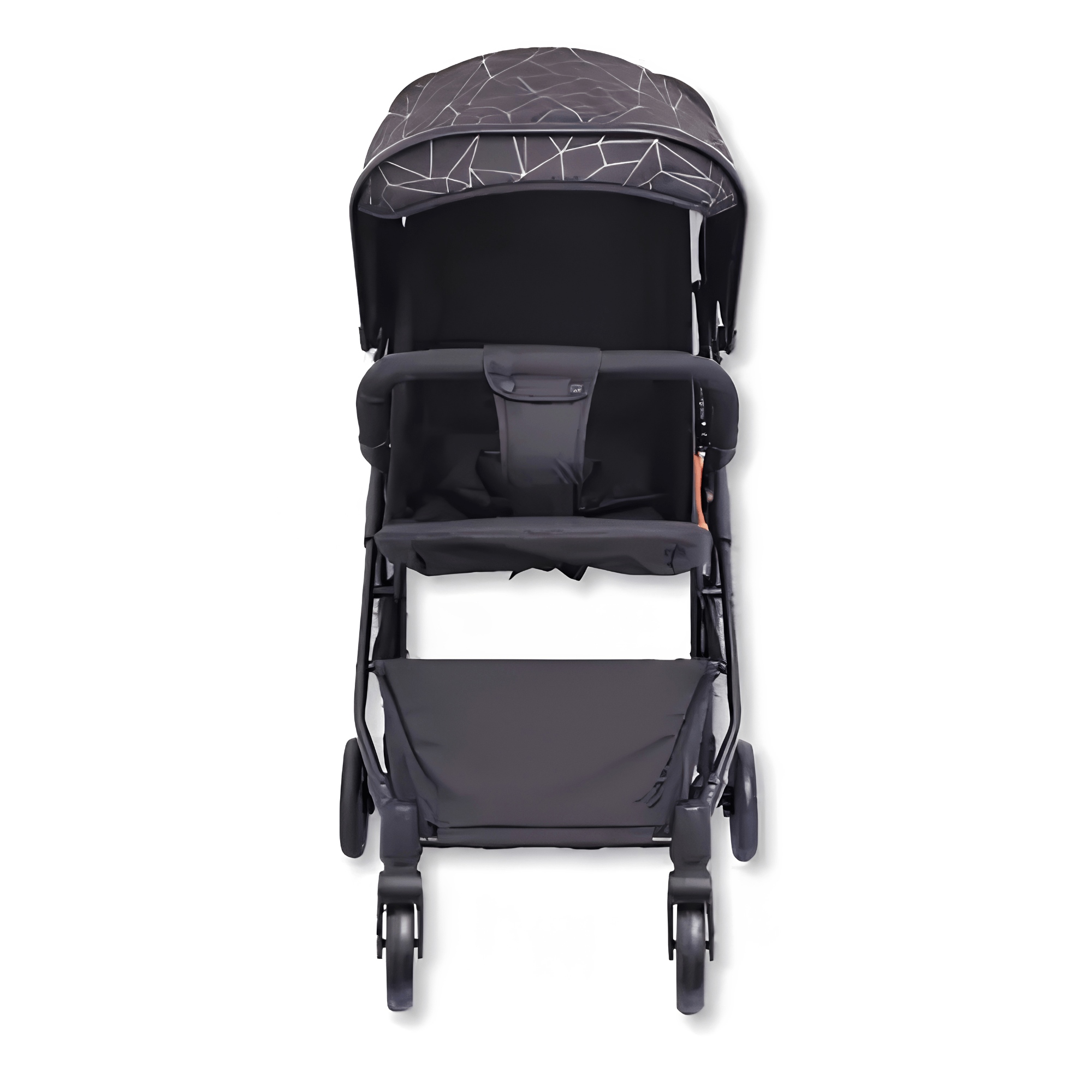 Carrinho de Passeio Preto c/ Cinto de Segurança Integrado Zippy Toys - 10396