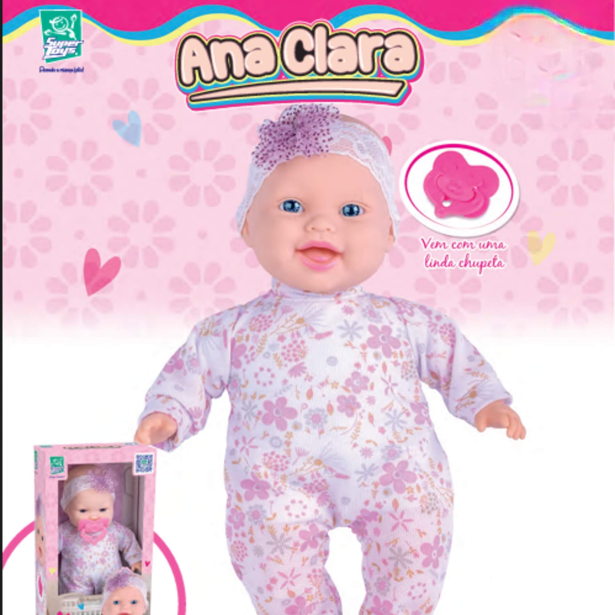 Boneca Ana Clara Super Toys - 658