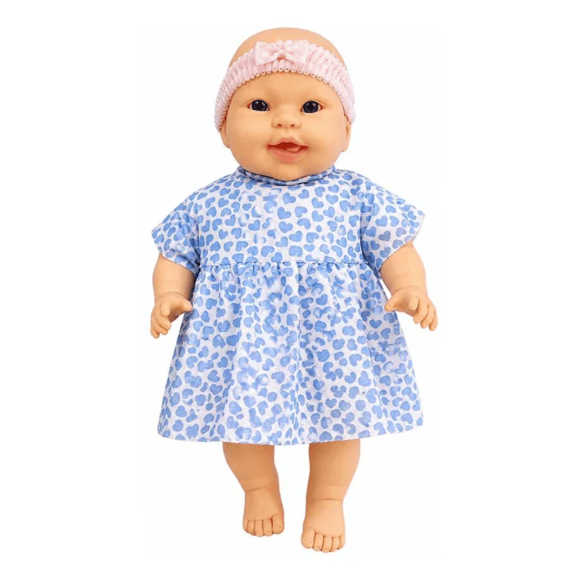 Boneca Nenequinha Baby Vestido Azul Super Toys - 674