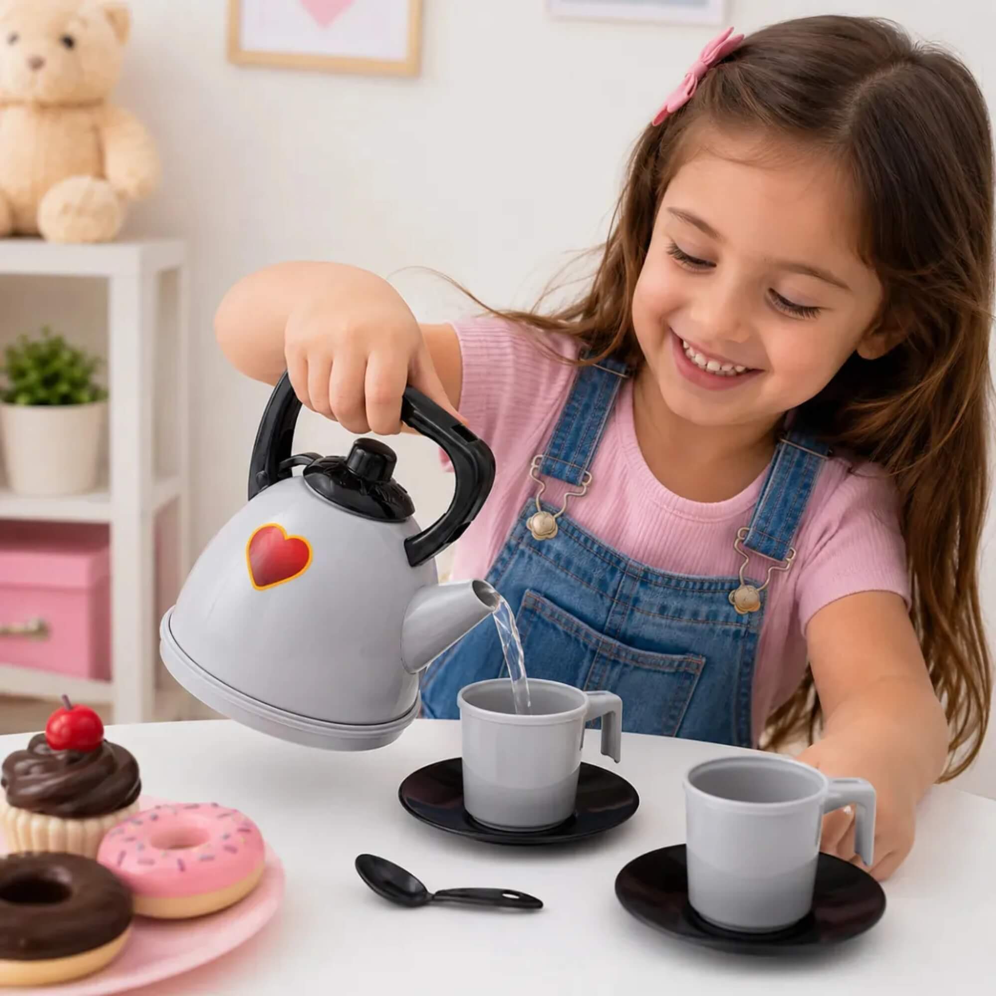 Brinquedo Cozinhando com a Mamãe Kit Chá Super Toys - 662