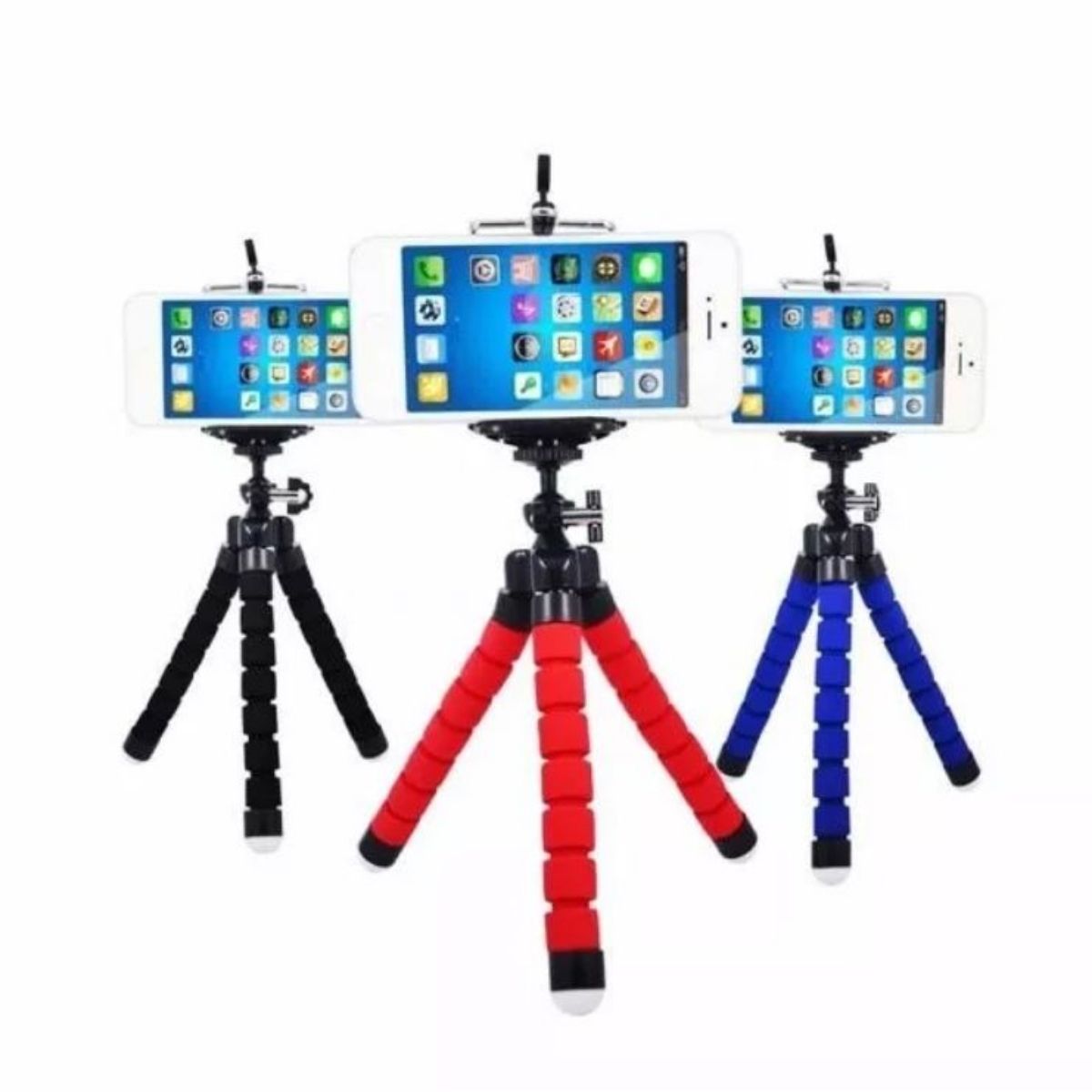 Tripé Flexivel Articulado Suporte Celular Selfie  Bluetooth Cor Sortida Inova  - SPO-7037-E