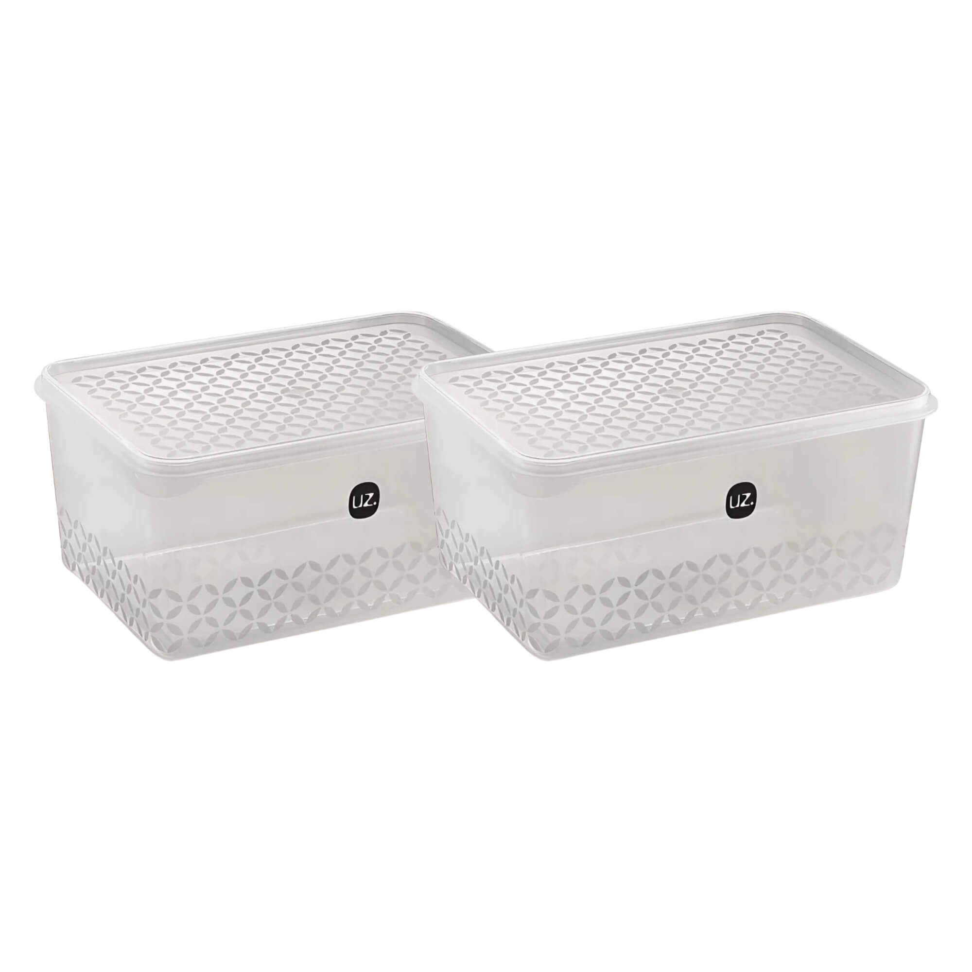COMP Kit 2 Potes Multiuso 3L Transparente de Plástico
