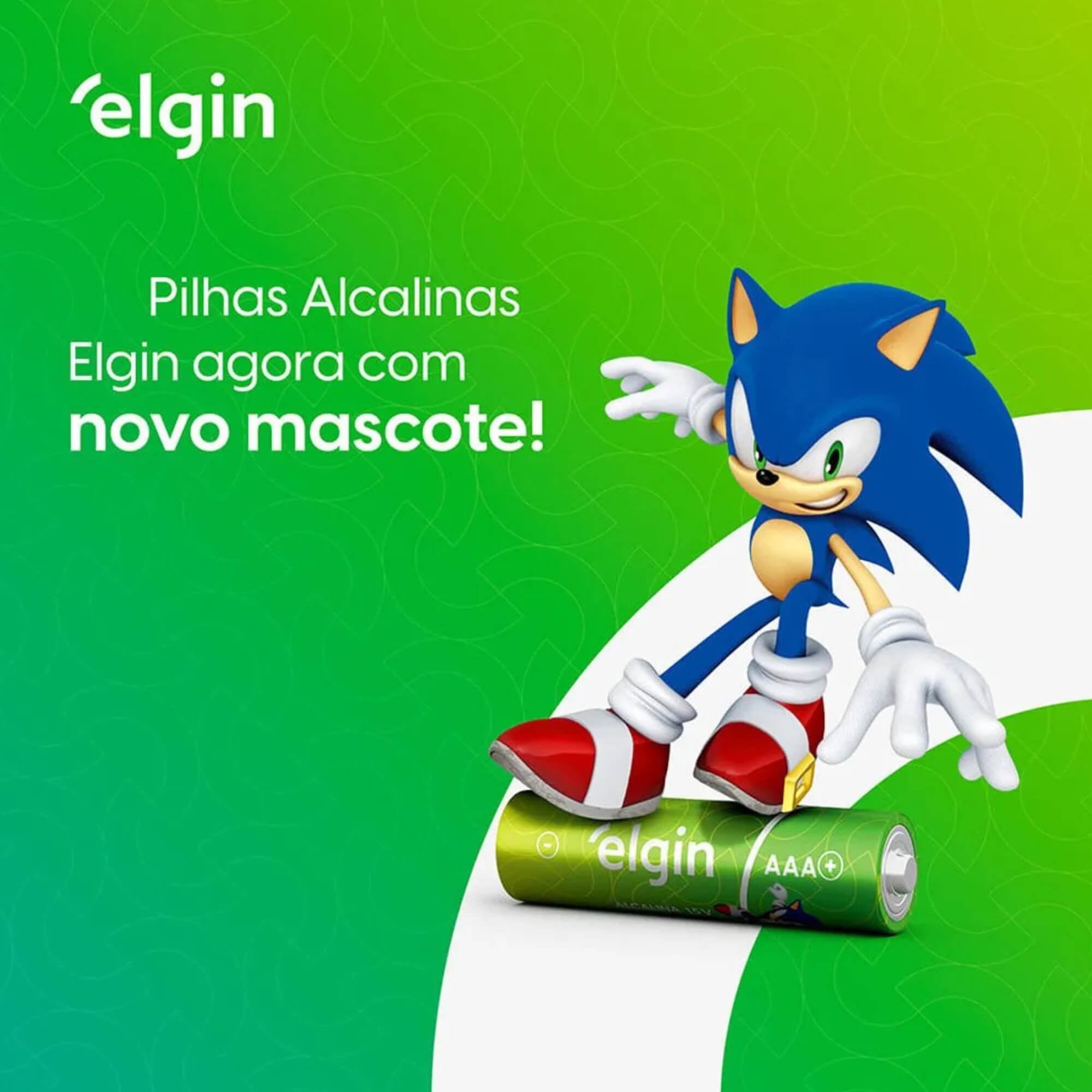 Pilha Alcalina AAA Palito - Blister com 4 Unidades Elgin - 000000082155
