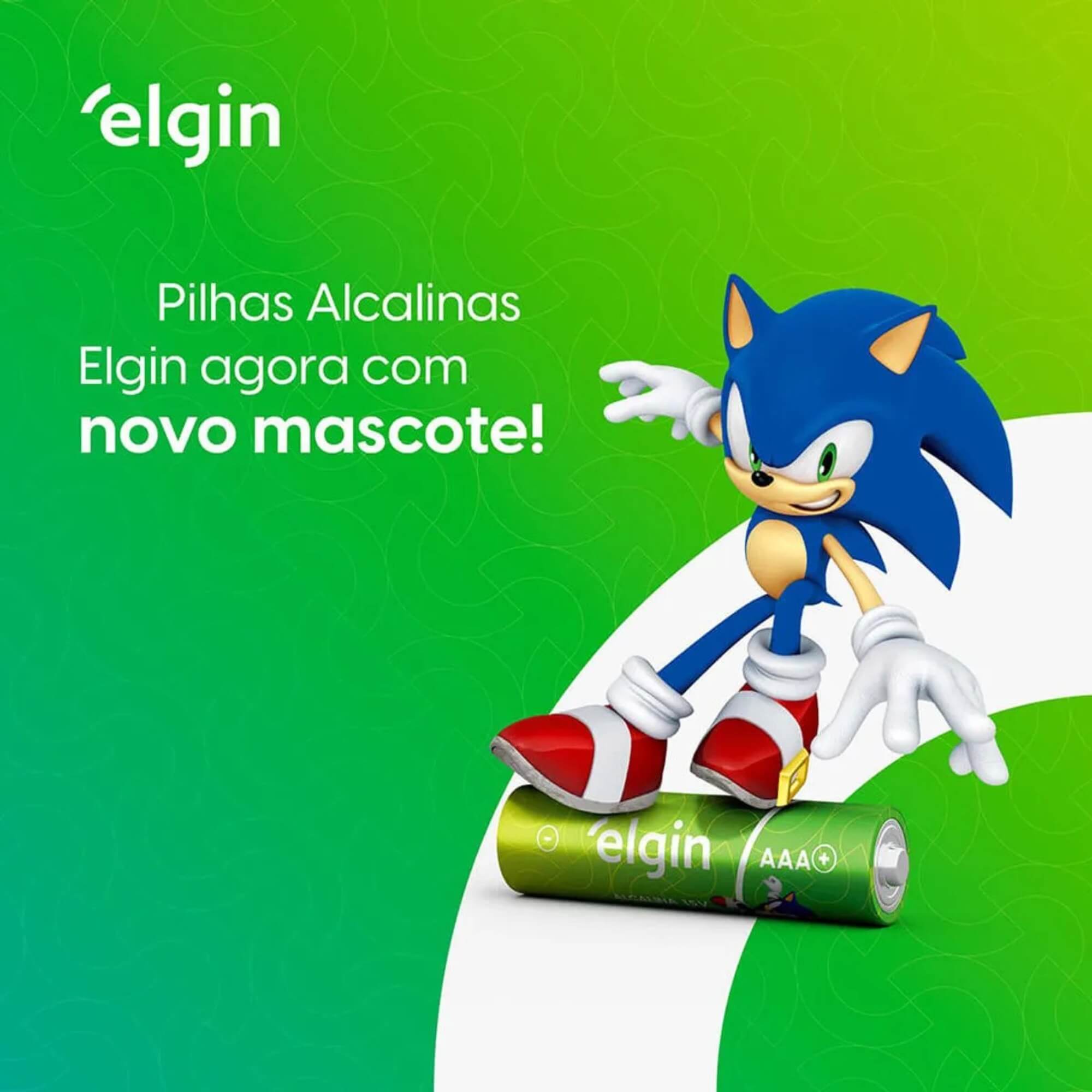 Pilha Alcalina AAA Palito - Blister com 16 Unidades Elgin - ELE000000082352