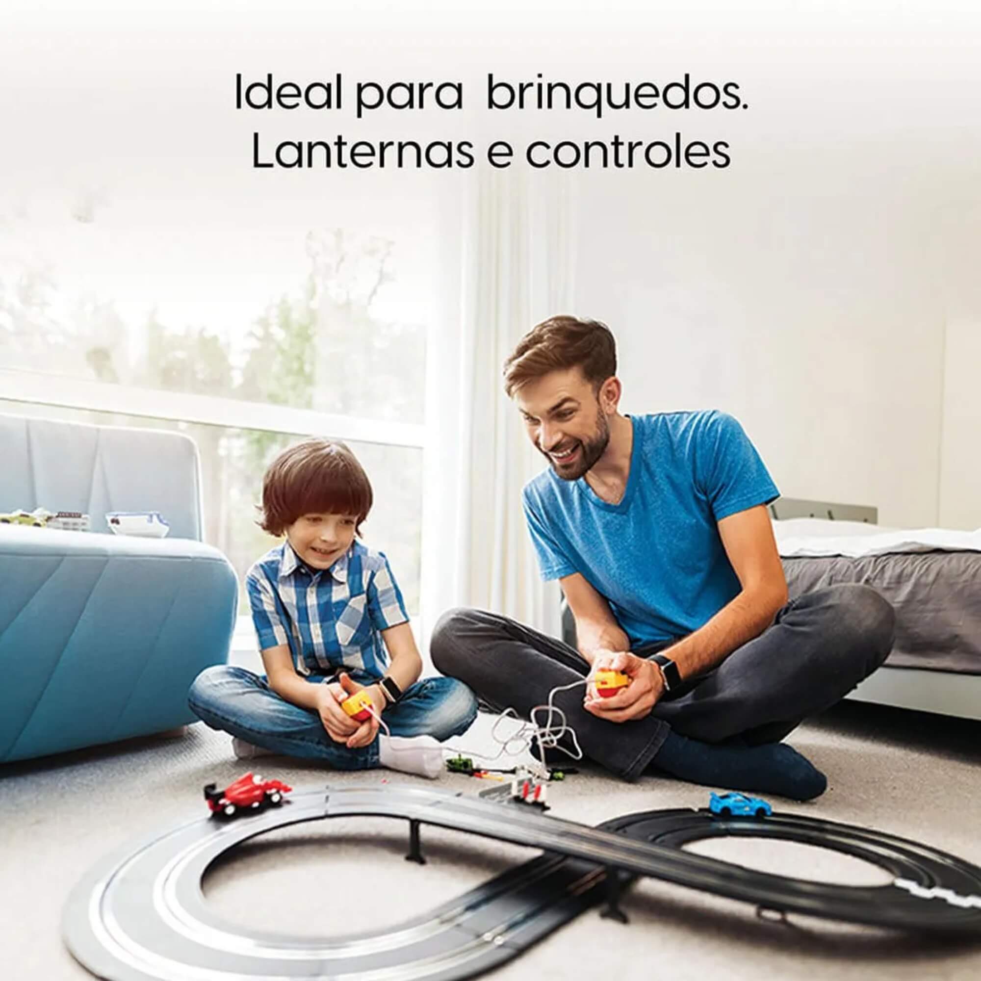 Pilha Alcalina AAA Palito - Blister com 16 Unidades Elgin - ELE000000082352
