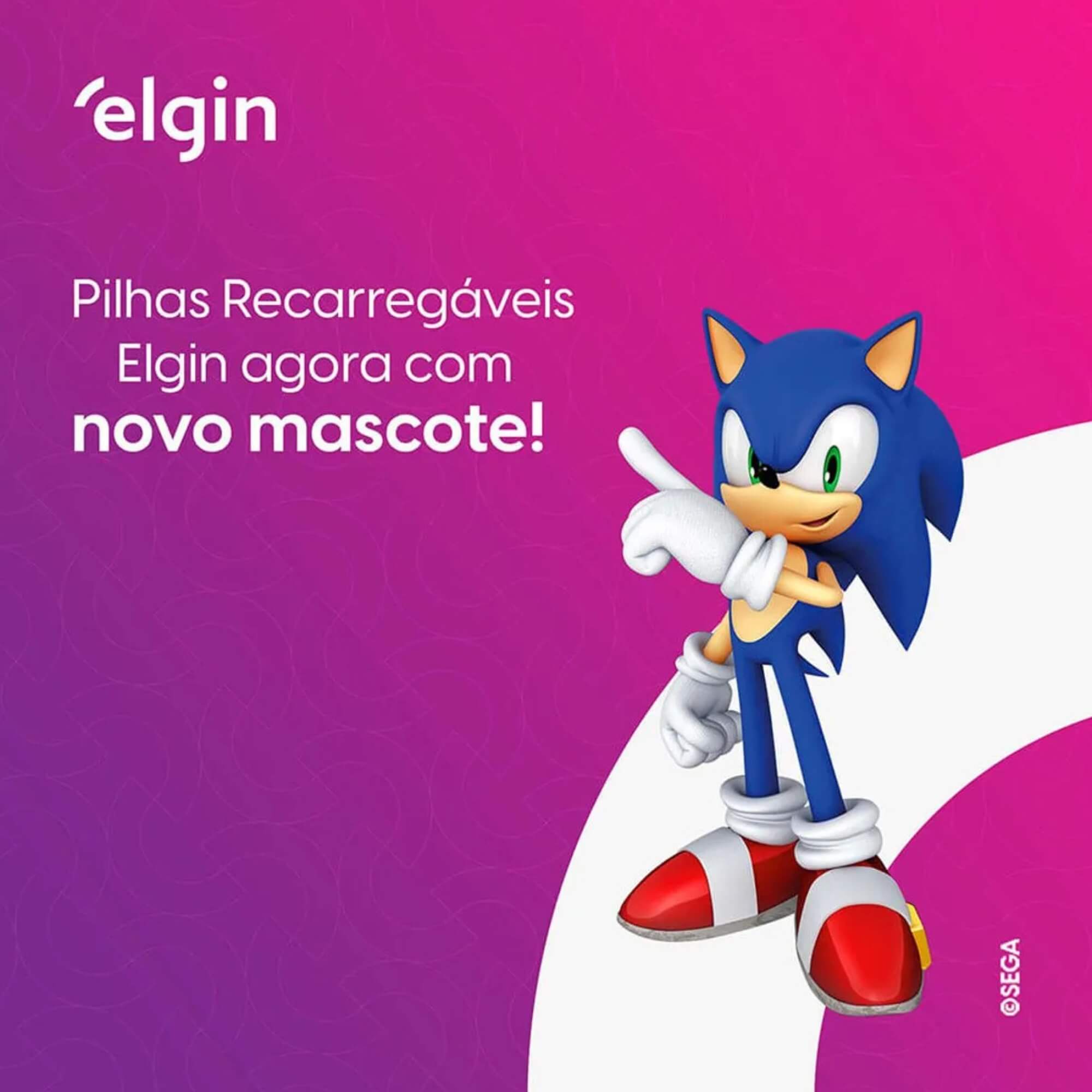 Pilha Recarregável AAA Palito - 1.000Mah Blister com 4 Unidades Elgin - 000000082171