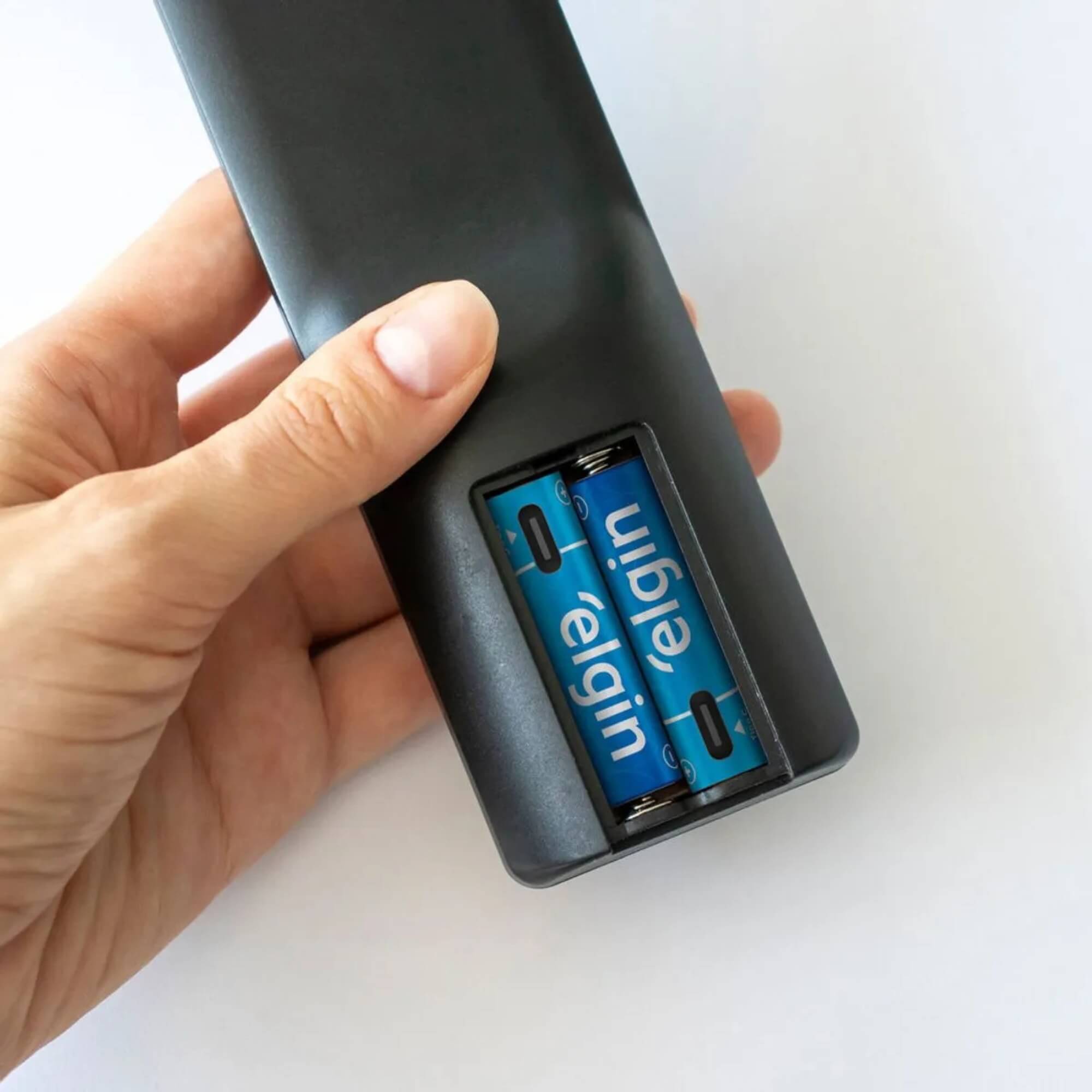 Pilha Alcalina Recarregável AAA Palito USB-C 1.200mAh c/ 2 unidades + Cabo Elgin - ELE000000082428