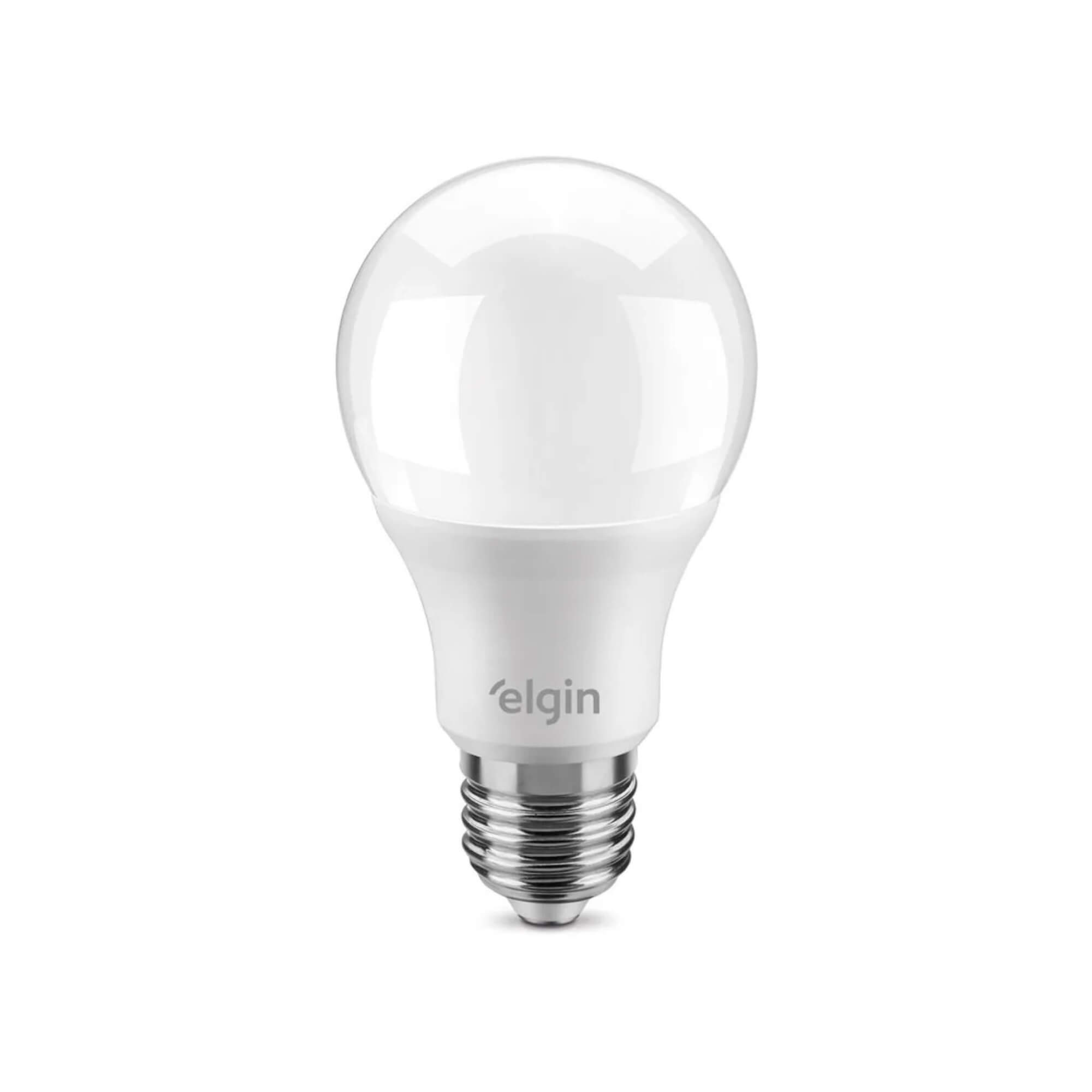 Lampada Bulbo Led 9W Bivolt 3000K Elgin - 48BLED2M09YU