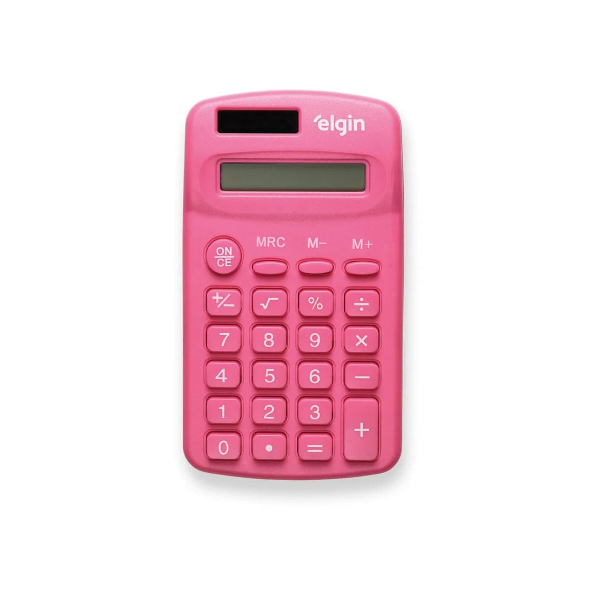 Calculadora de Bolso - 8 Dígitos Desligamento Automático Rosa Elgin - 42CB1485R000