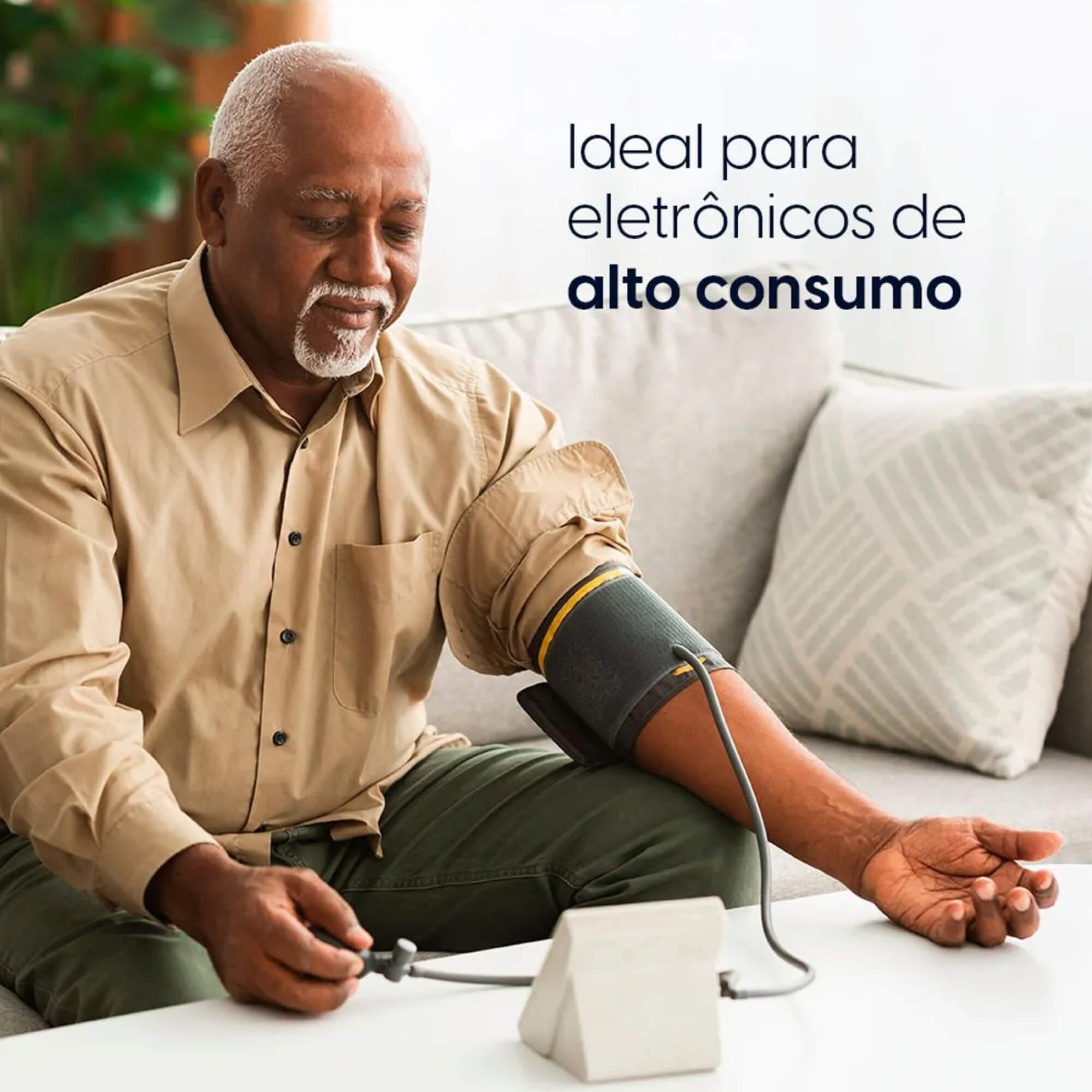 Pilha Ultra Alcalina AA – Cartela com 4 Unidades Comum Elgin - ELE000000082433
