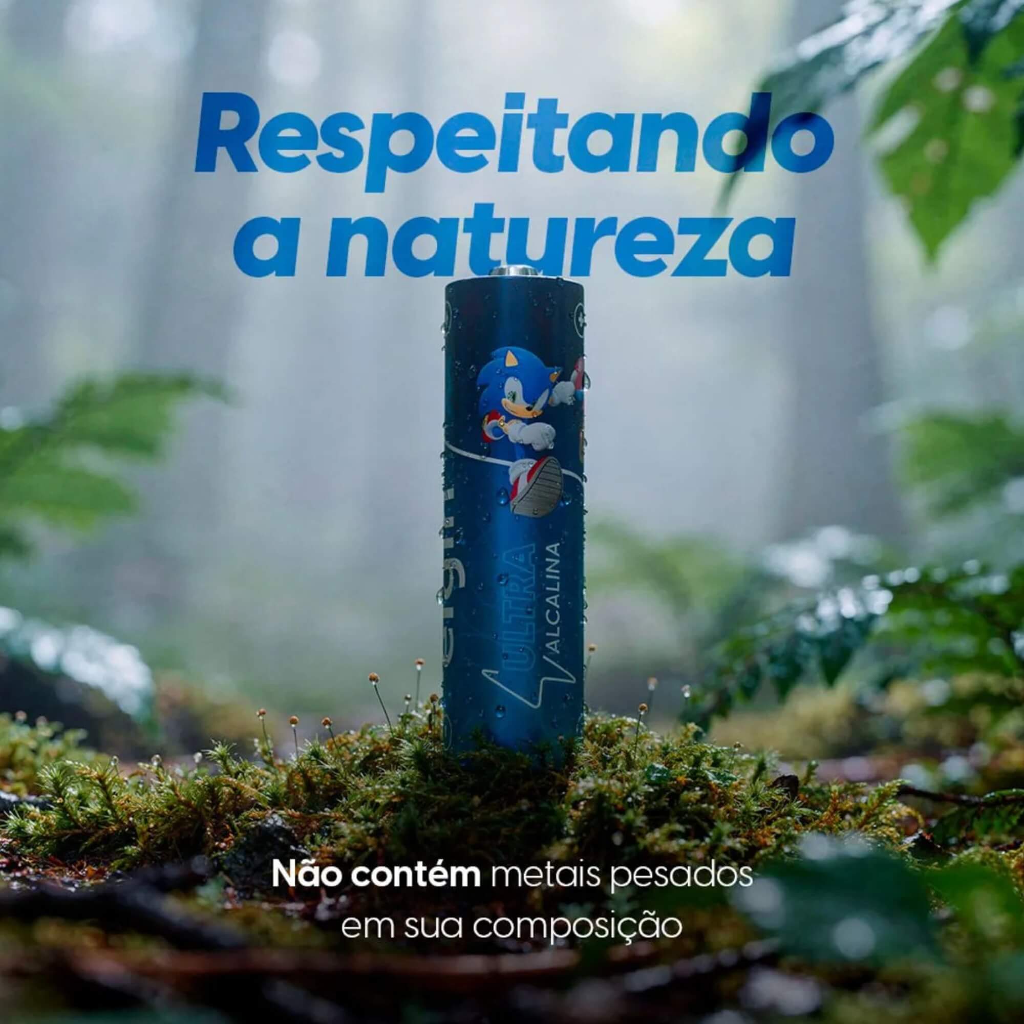 Pilha Ultra Alcalina AAA – Cartela com 2 Unidades Palito Elgin - ELE000000082434
