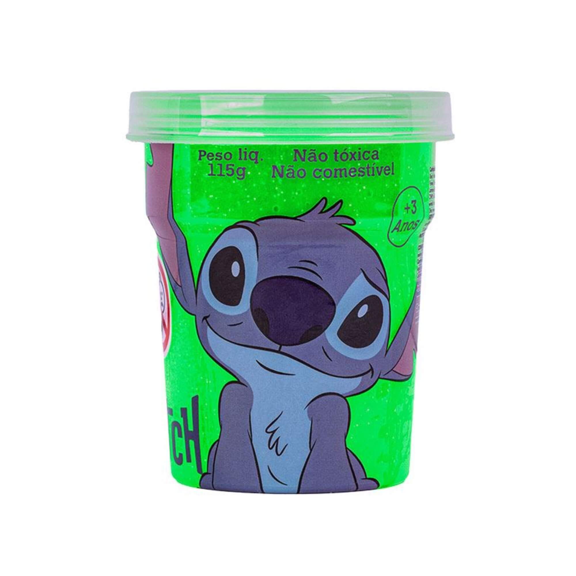 Brinquedo Infantil Slime Sortido e Unitário Disney Stitch Cotiplás - 2907