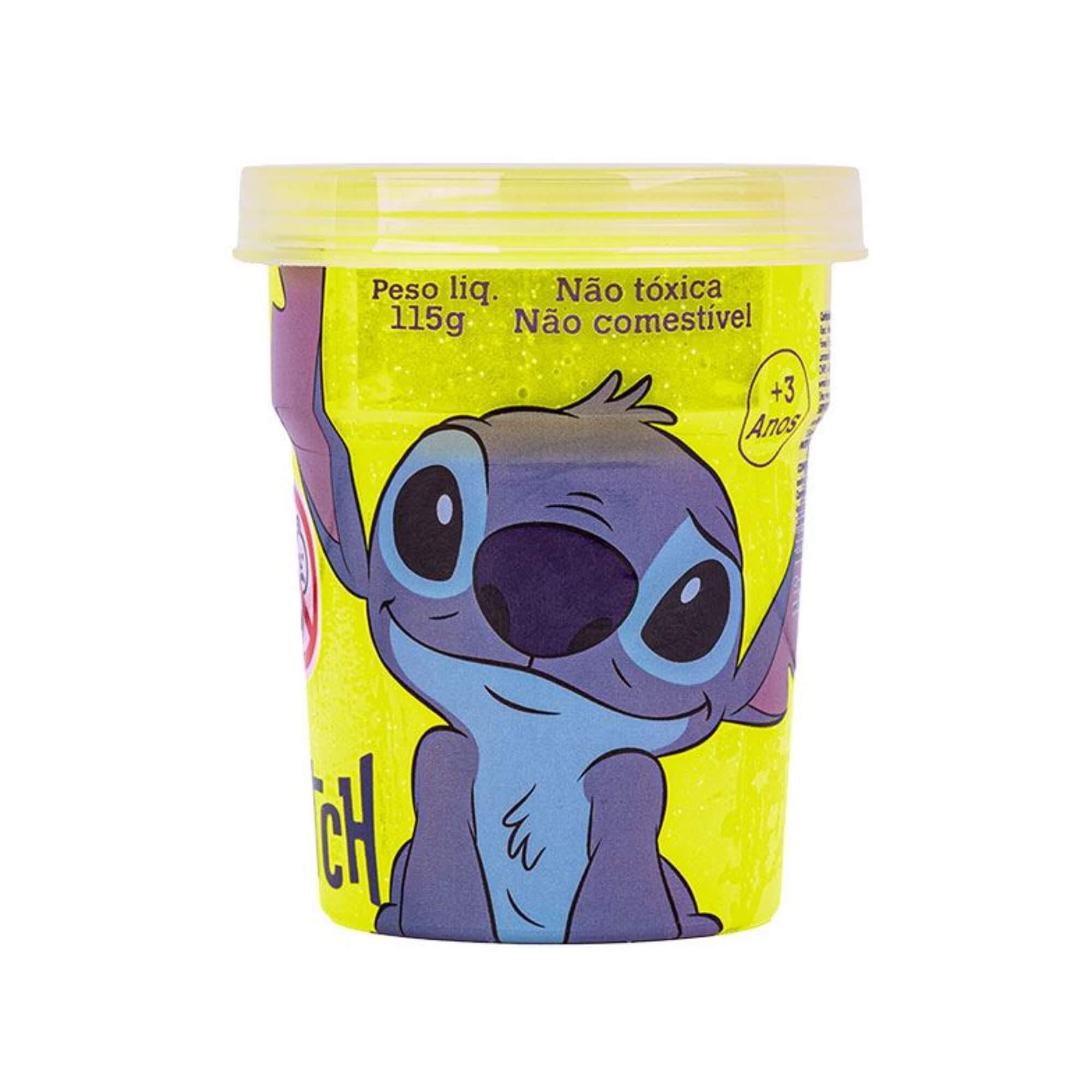 Brinquedo Infantil Slime Sortido e Unitário Disney Stitch Cotiplás - 2907