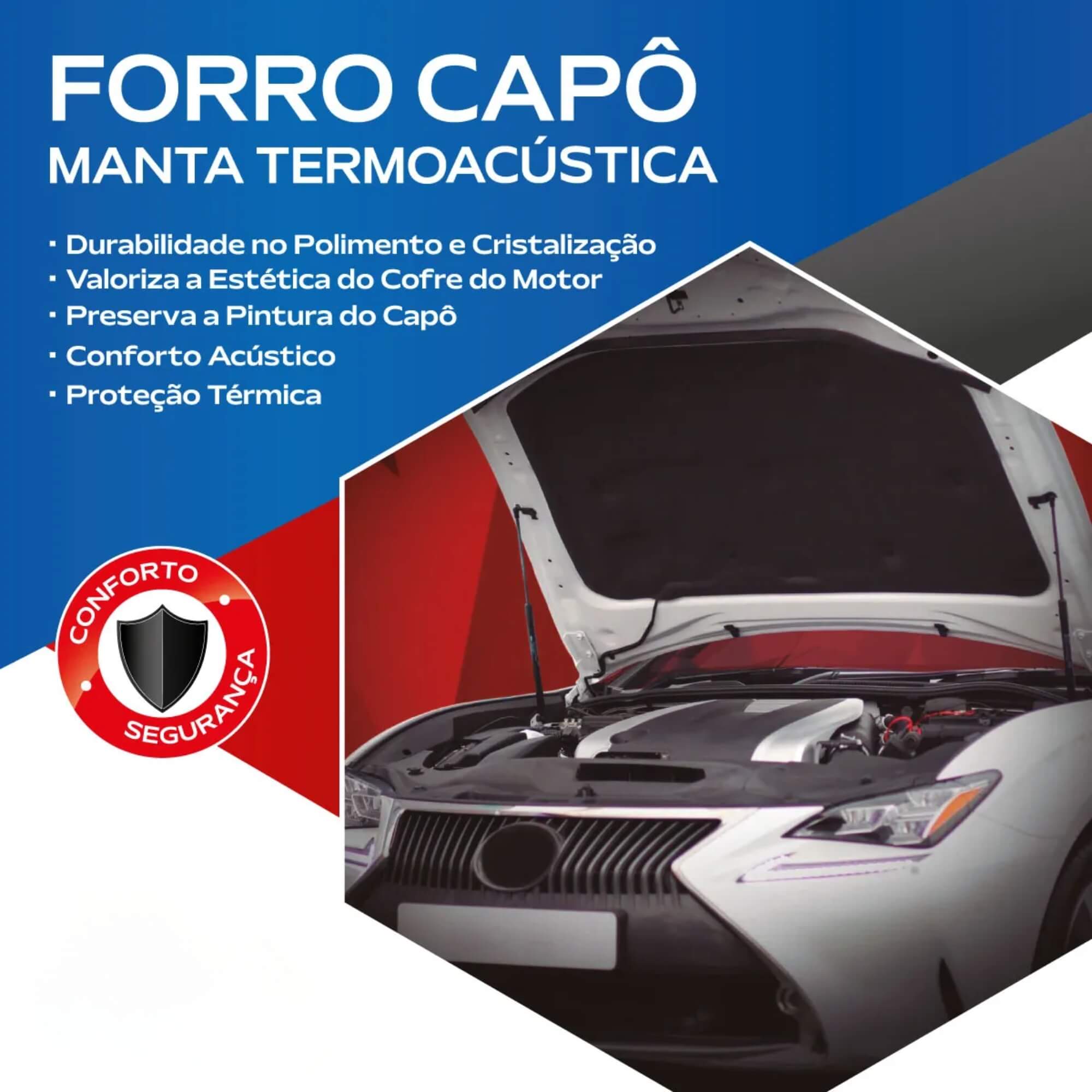 Forro Manta Capô Fiesta 2004 a 2013 Grud - GTC 5278
