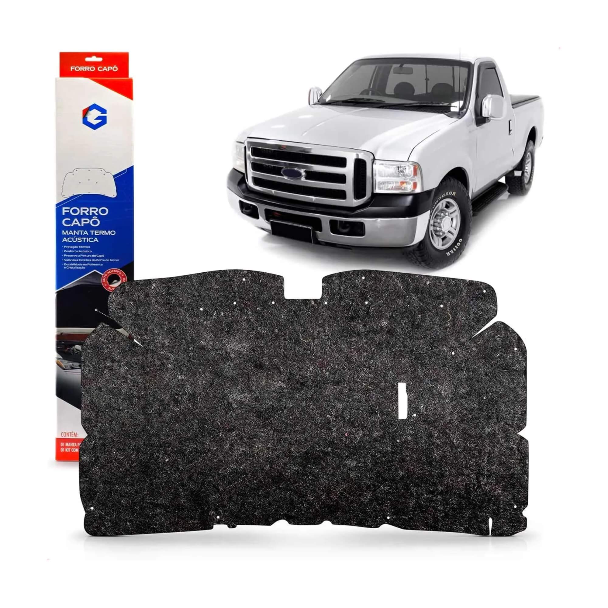 Forro Manta Capô F250 F350 F4000 1999 em diante Grud - GTC 5274