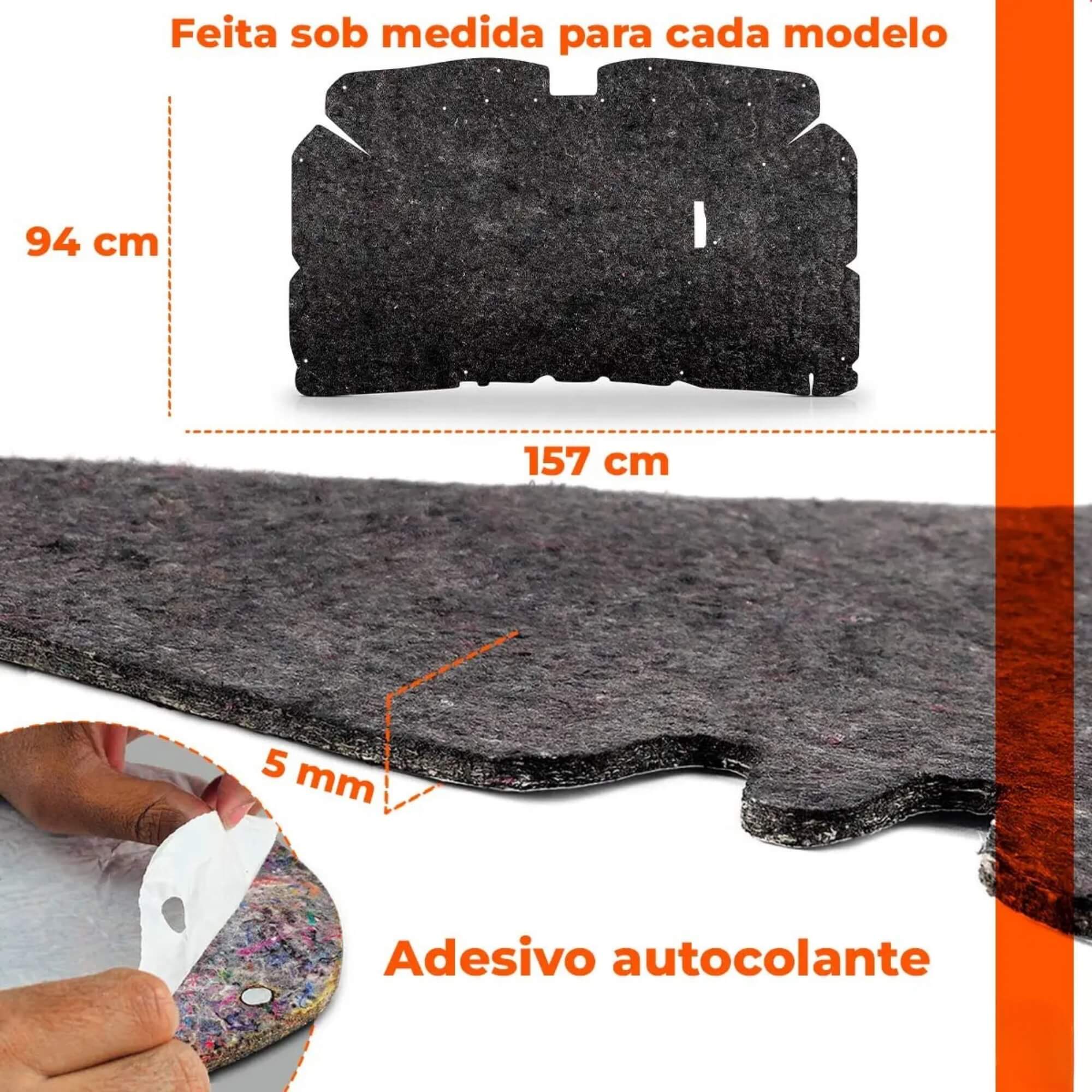 Forro Manta Capô F250 F350 F4000 1999 em diante Grud - GTC 5274
