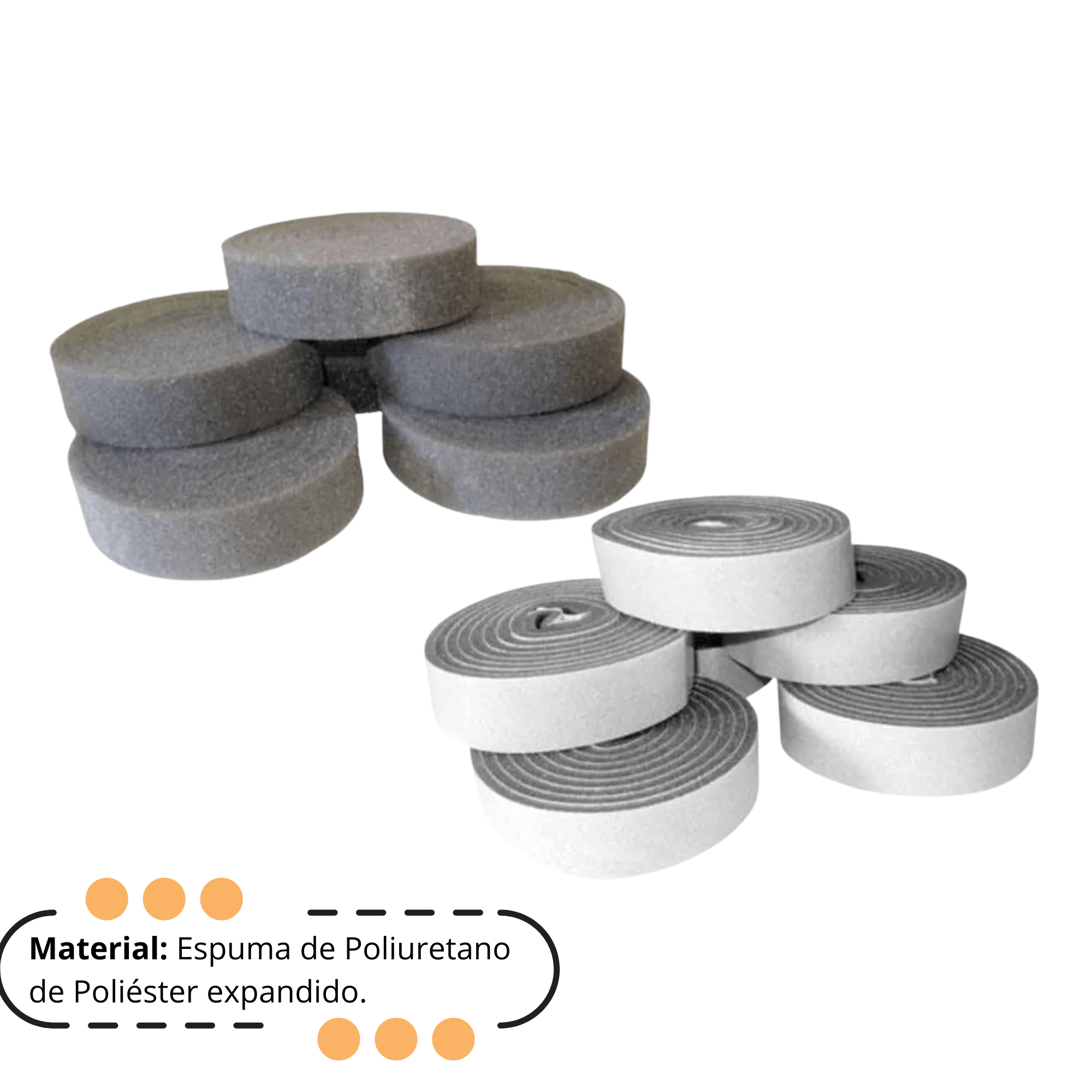 Espuma de Poliuretano 19MMX2M Grud - GF 216