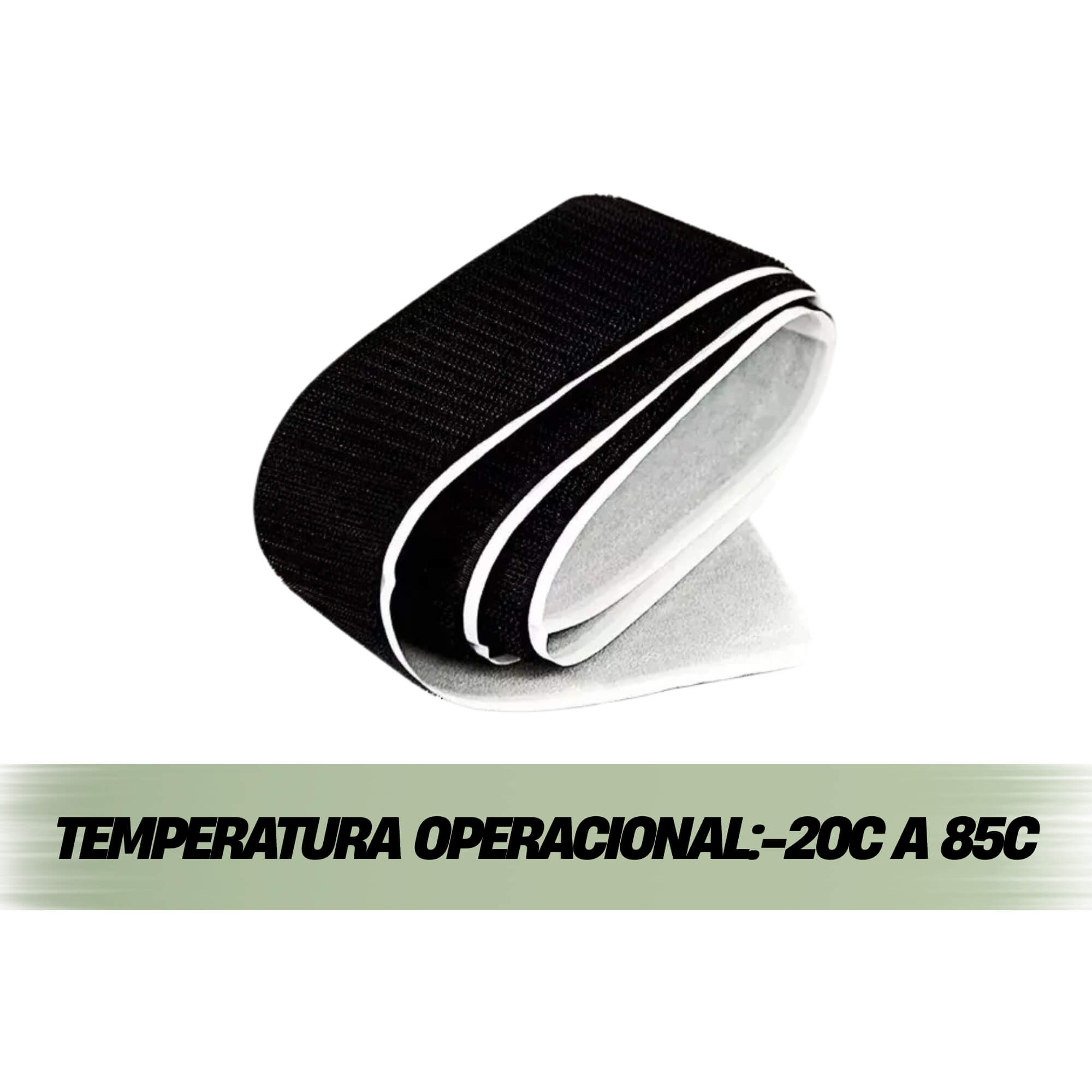 Rolo Velcro Macho Fecho Contato 2mx50mm Grud - GD 107