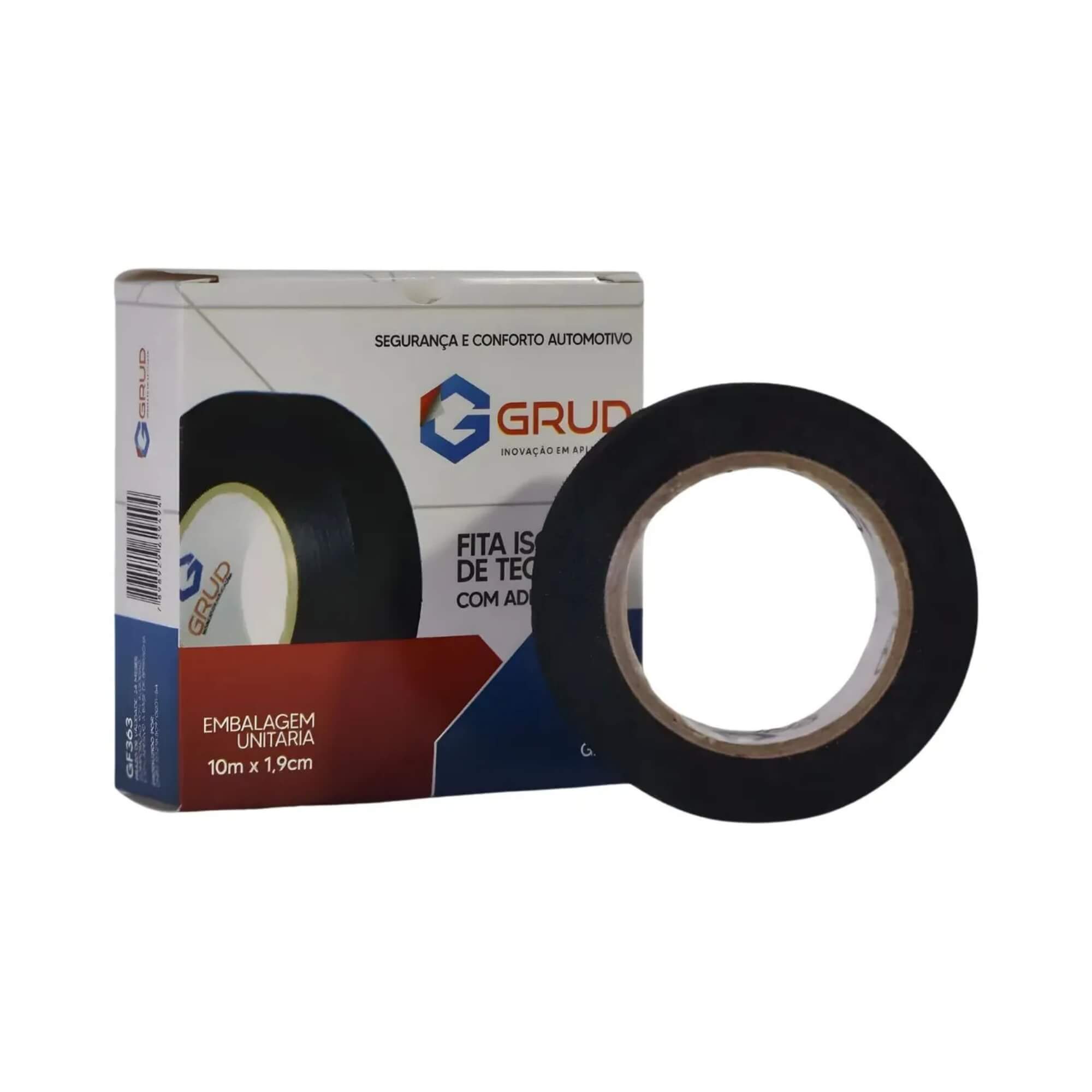 Fita Isolante Tecido Lonada 19MM x 10M Grud - GF 363