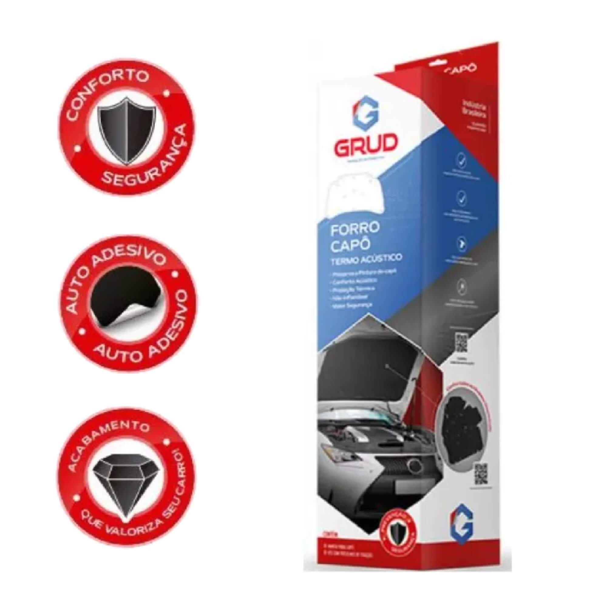 Forro de Capô Volkswagen Polo / Virtus 2017 a 2022 Grud - GTC 5679