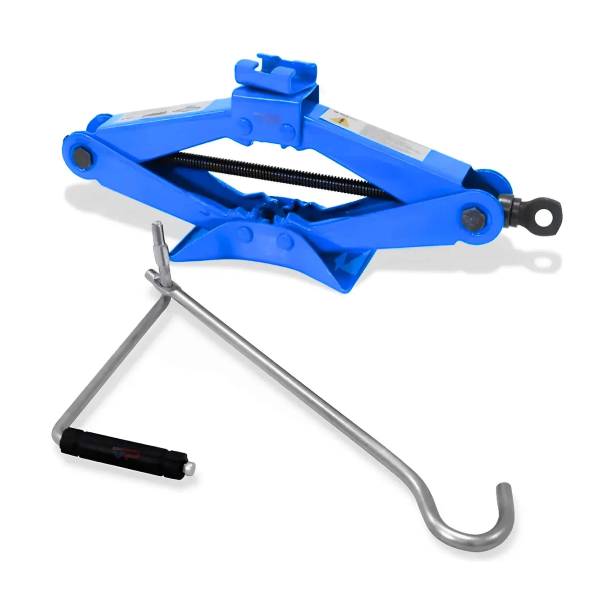COMP Kit Cuidados Automotivos Tech One para troca de pneus - Macaco Sanfona + Chave de Roda L