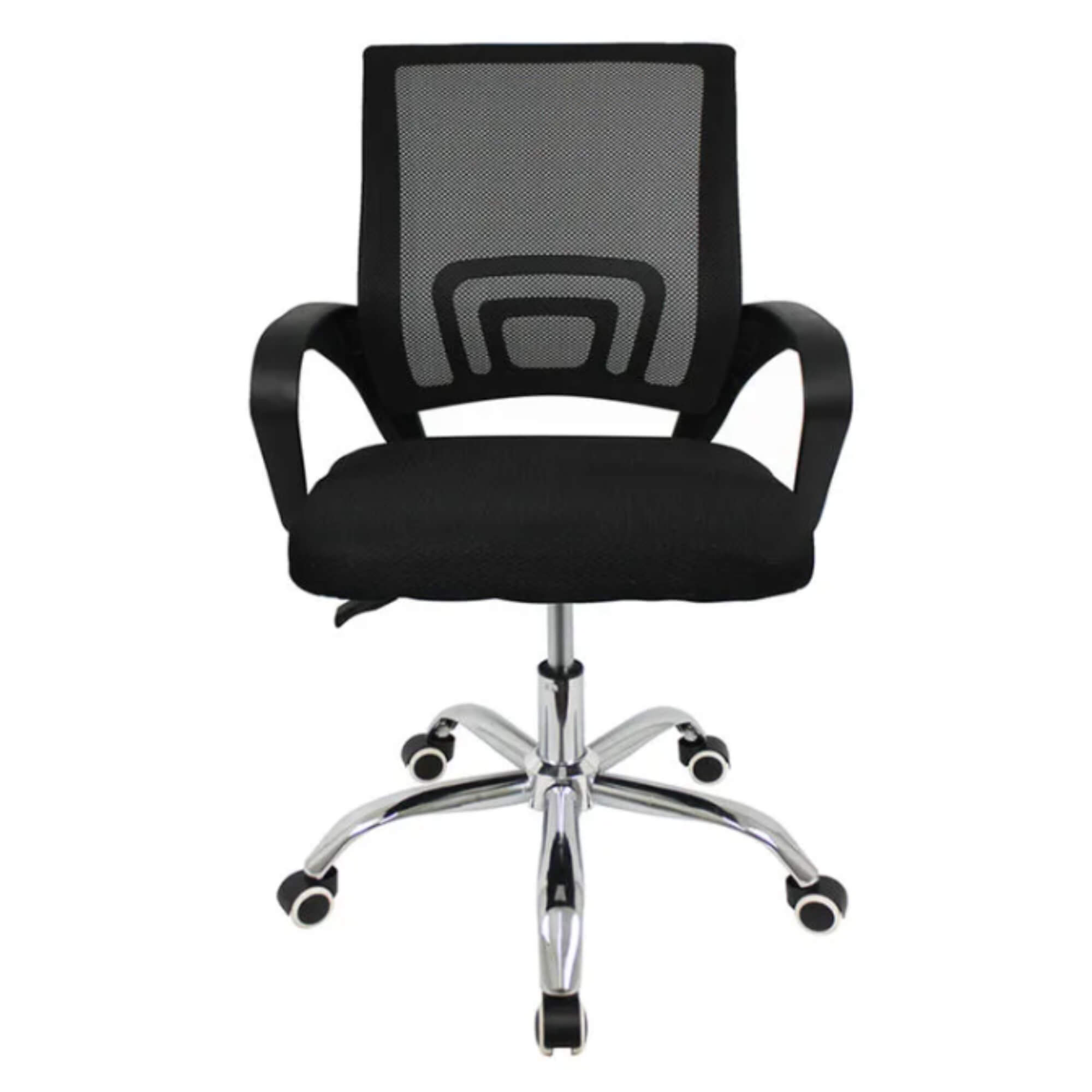 Cadeira de Escritório Giratória Office Arco Preta Conthey Evolux - N2232356