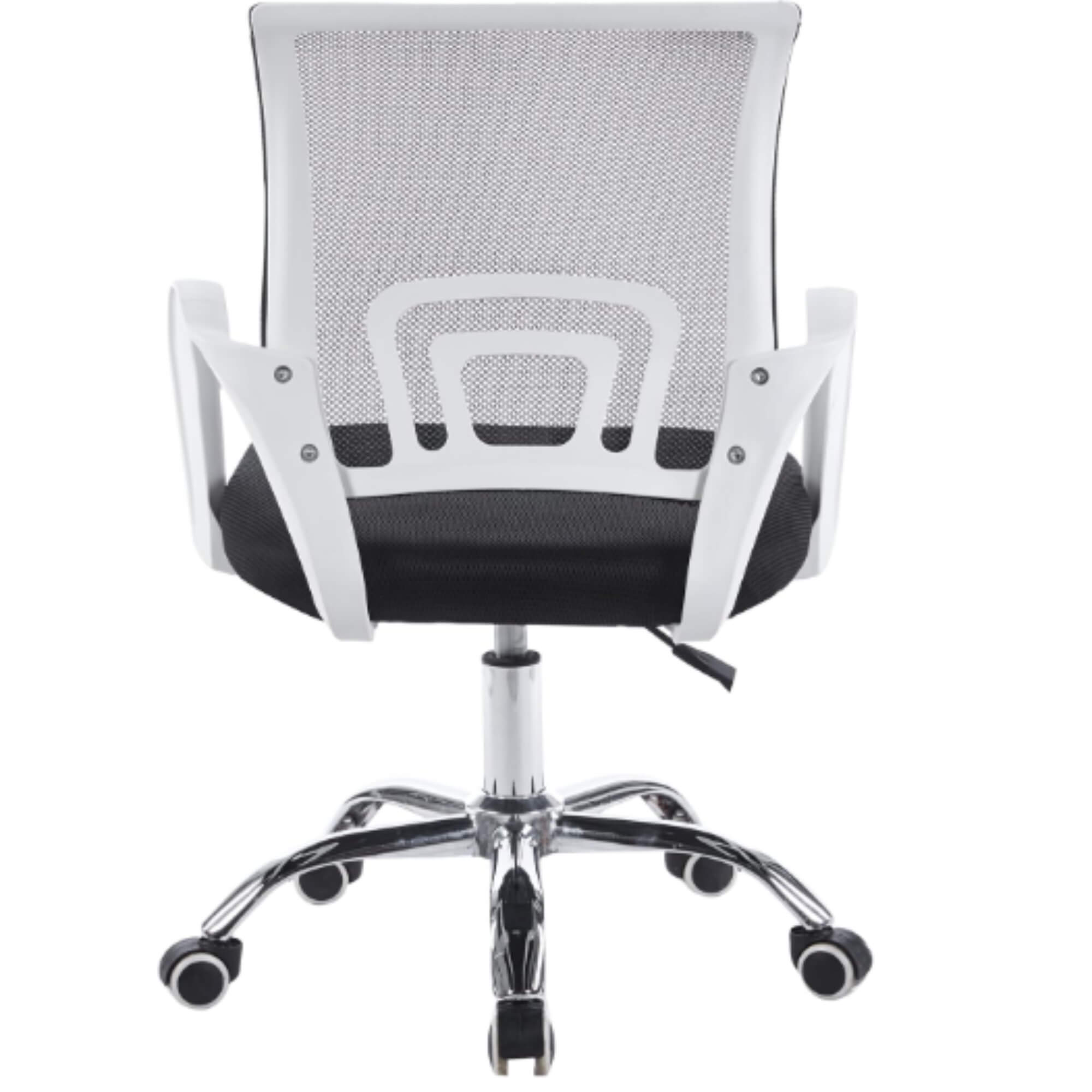 Cadeira Giratória Office Arco Estofado Mesh Dual Color Conthey Evolux - N2232356DC
