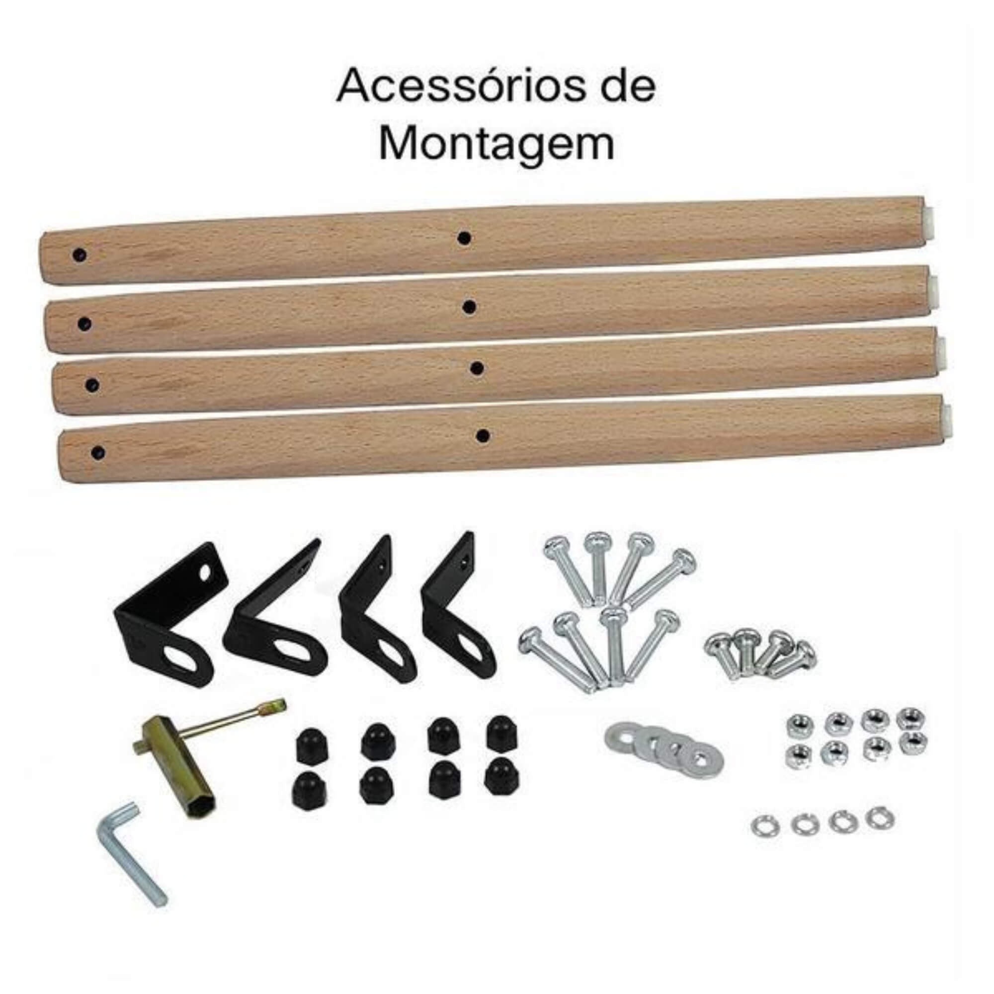 Cadeira Eiffel Eames com Base Madeira Reforçada Nude Conthey Evolux - N1905941D