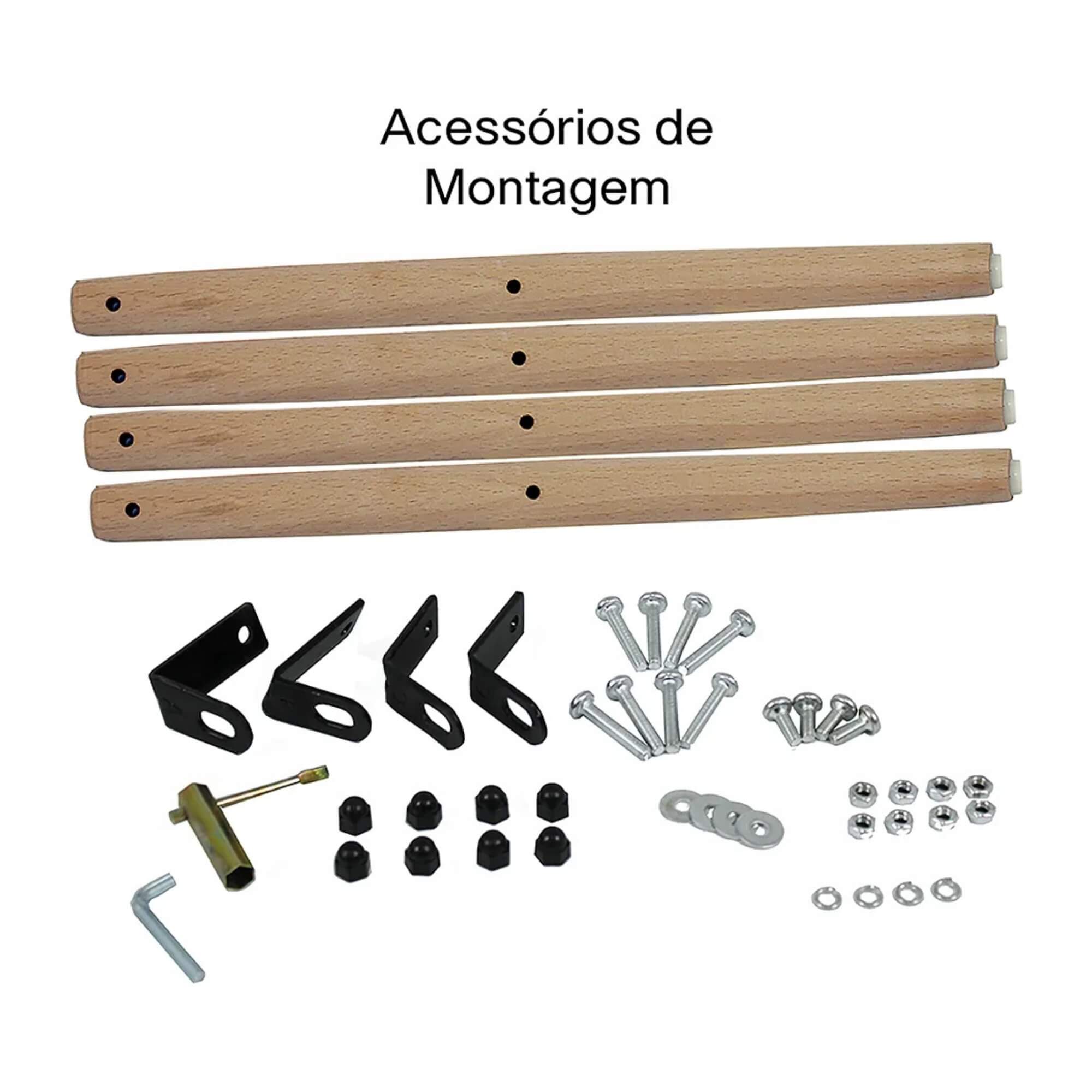 Cadeira Eiffel Eames com Base Madeira Reforçada Branca Conthey Evolux - 	N1905941A