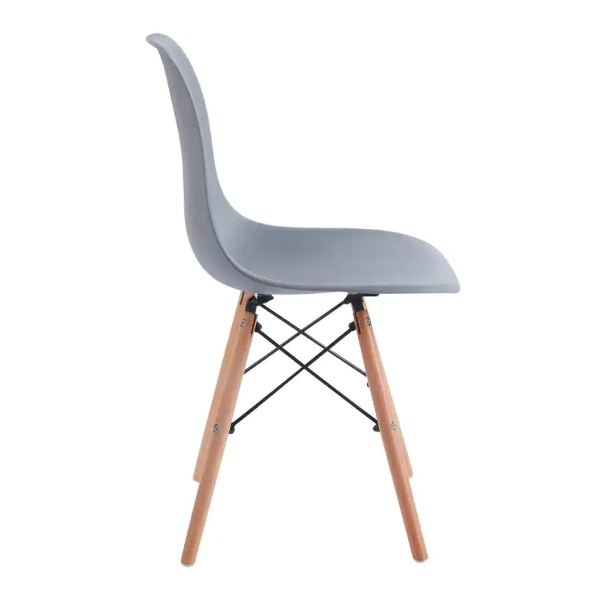 Cadeira Eiffel Cinza Madeira Conthey Evolux - N1905941H
