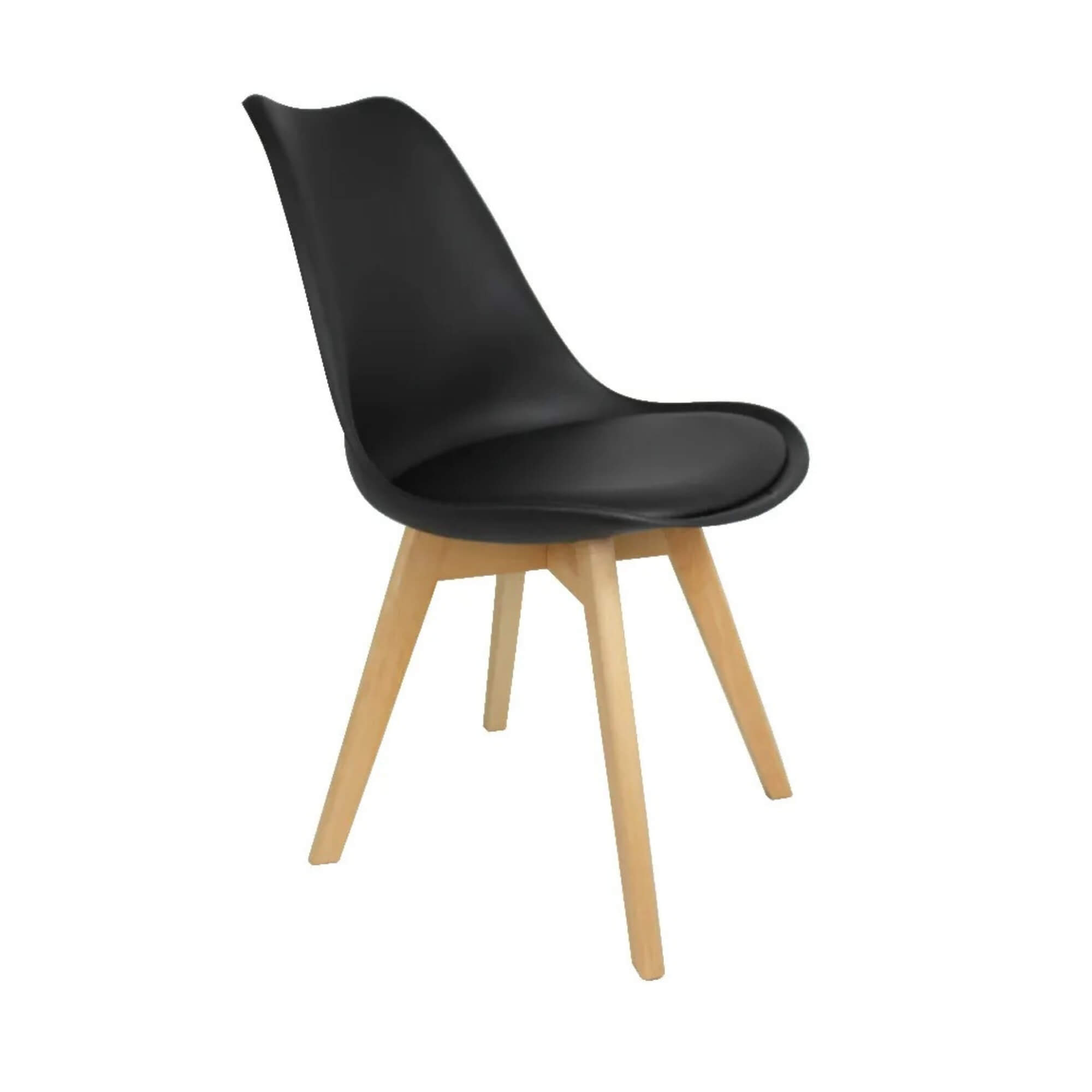 Cadeira Eames Leda Preta Conthey Evolux - N1905944