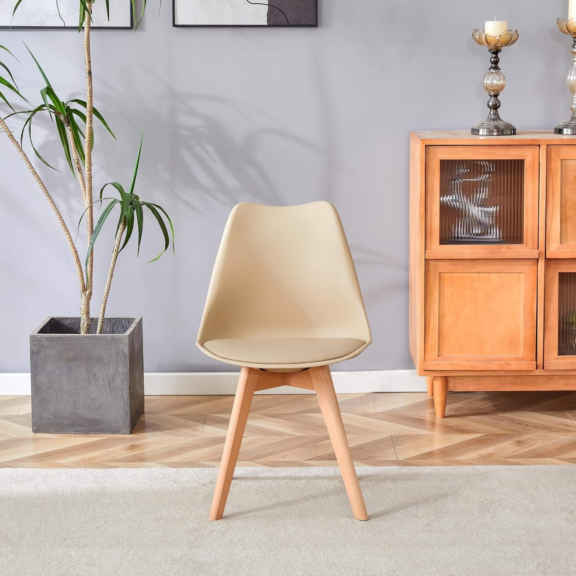 Cadeira Eames Leda Nude Conthey Evolux - N1905944C