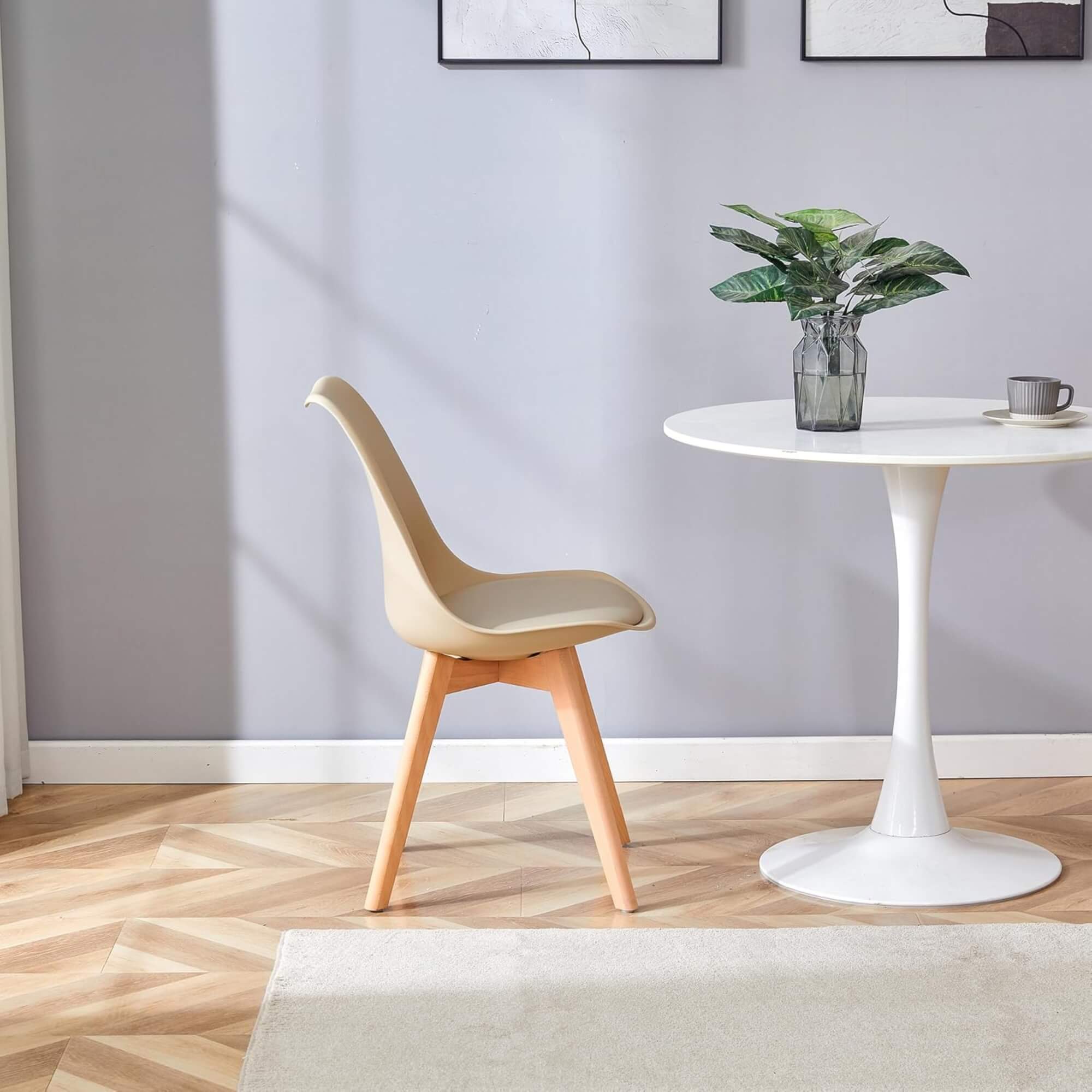 Cadeira Eames Leda Nude Conthey Evolux - N1905944C