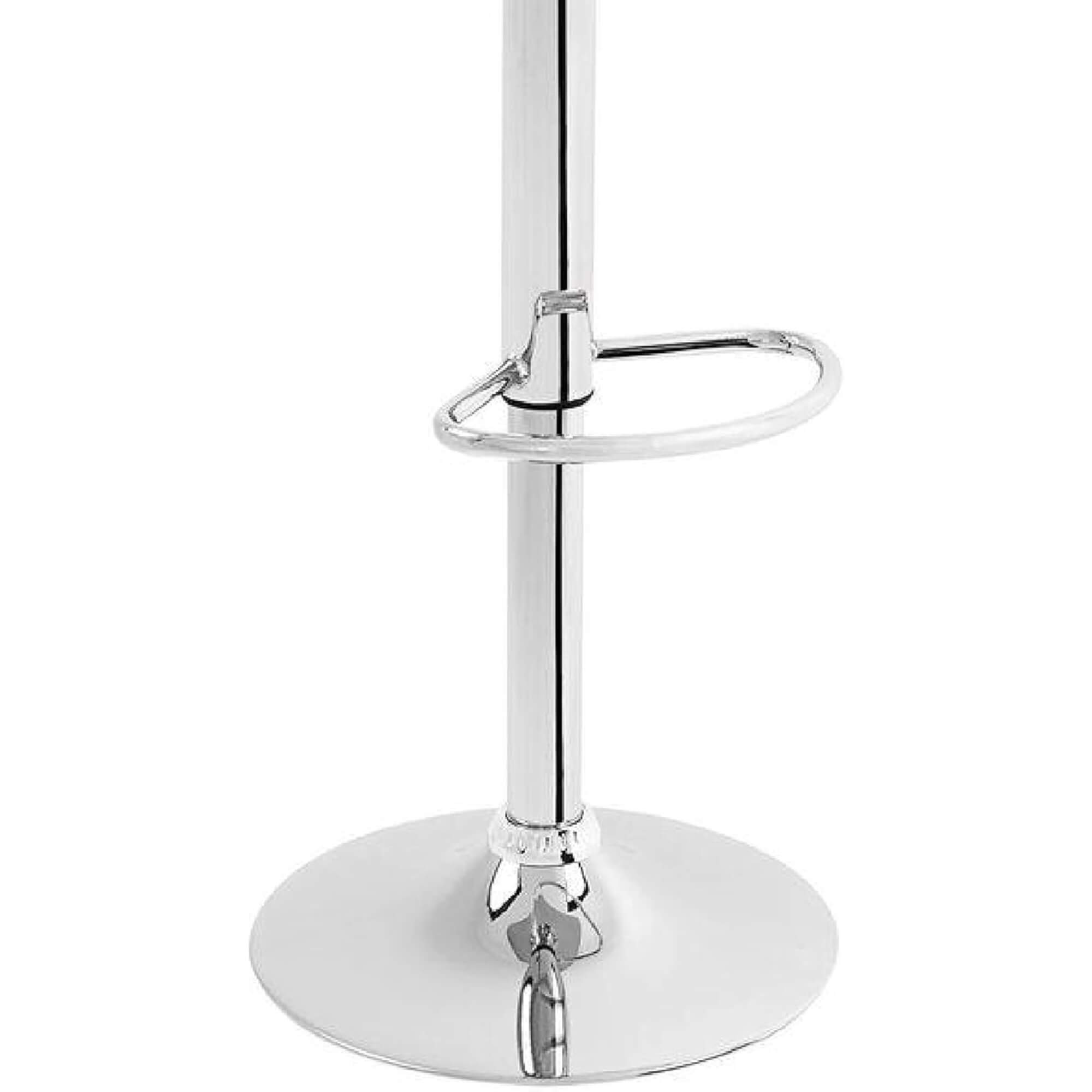 Banqueta Eiffel Giratória com Regulagem de Altura cor Preta Conthey Evolux - N1905947