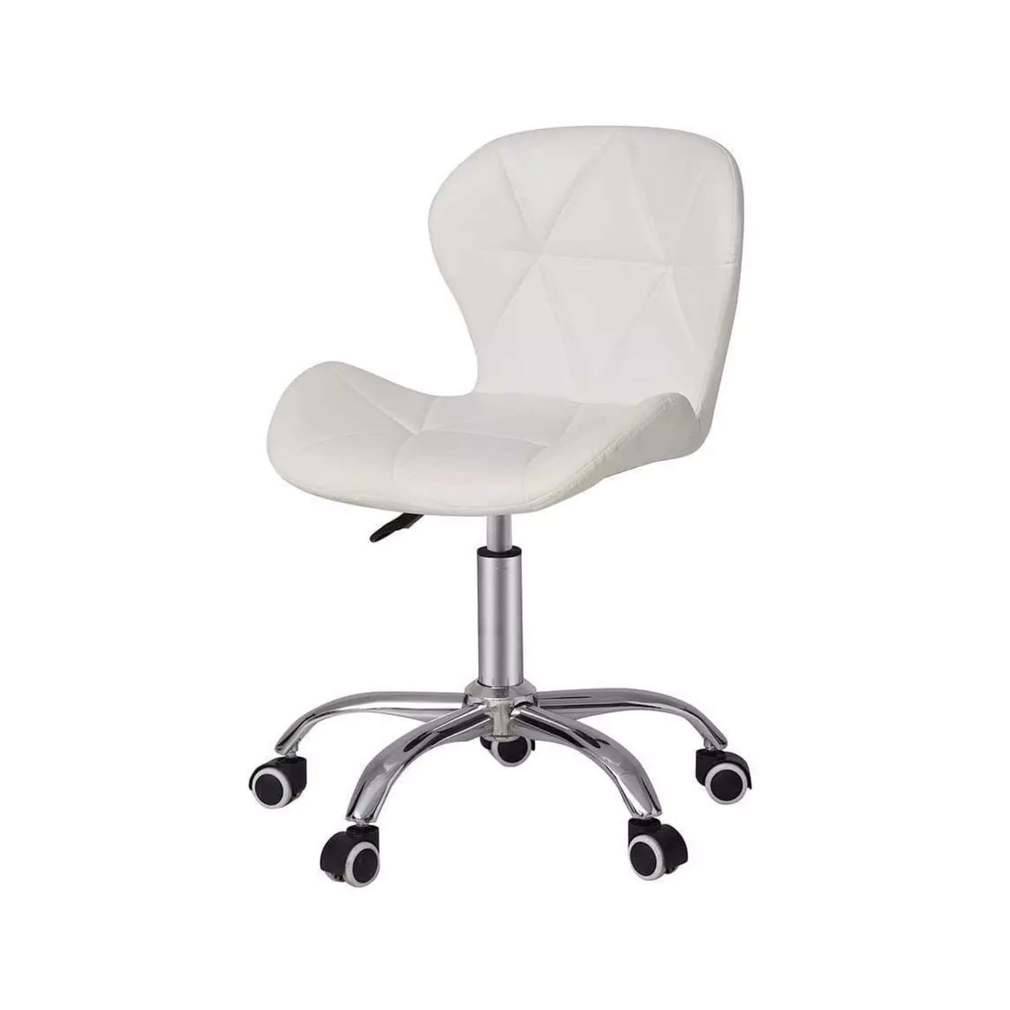 Cadeira Eiffel Office Slim Branca Conthey Evolux - N1905951A