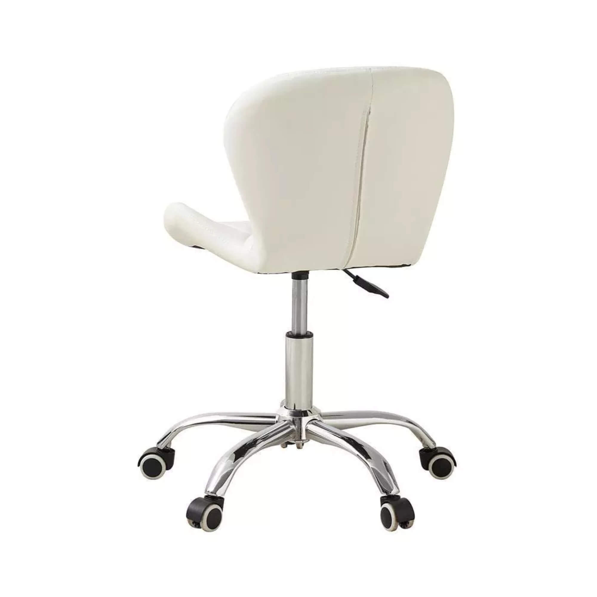 Cadeira Eiffel Office Slim Branca Conthey Evolux - N1905951A