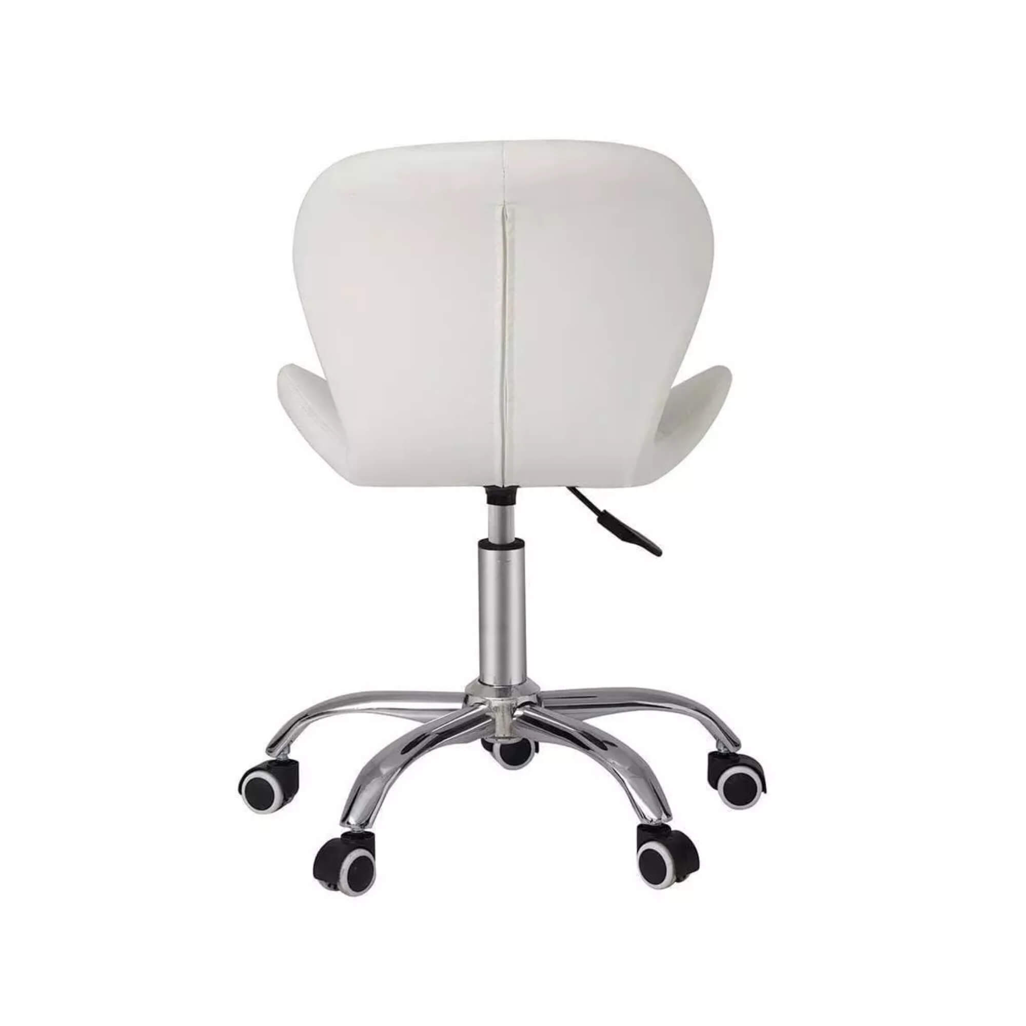 Cadeira Eiffel Office Slim Branca Conthey Evolux - N1905951A