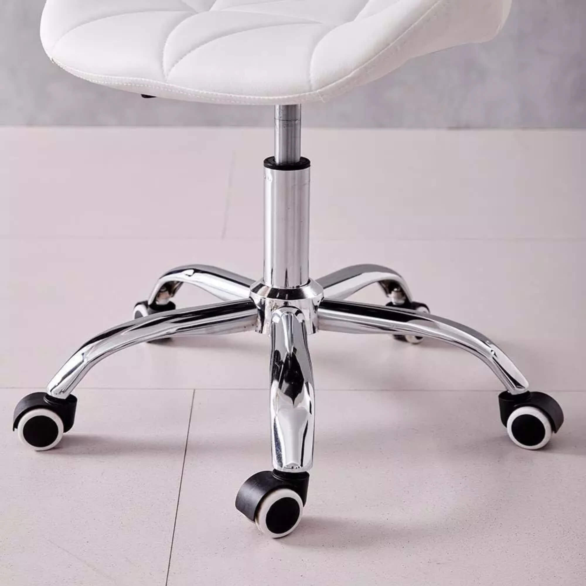 Cadeira Eiffel Office Slim Branca Conthey Evolux - N1905951A